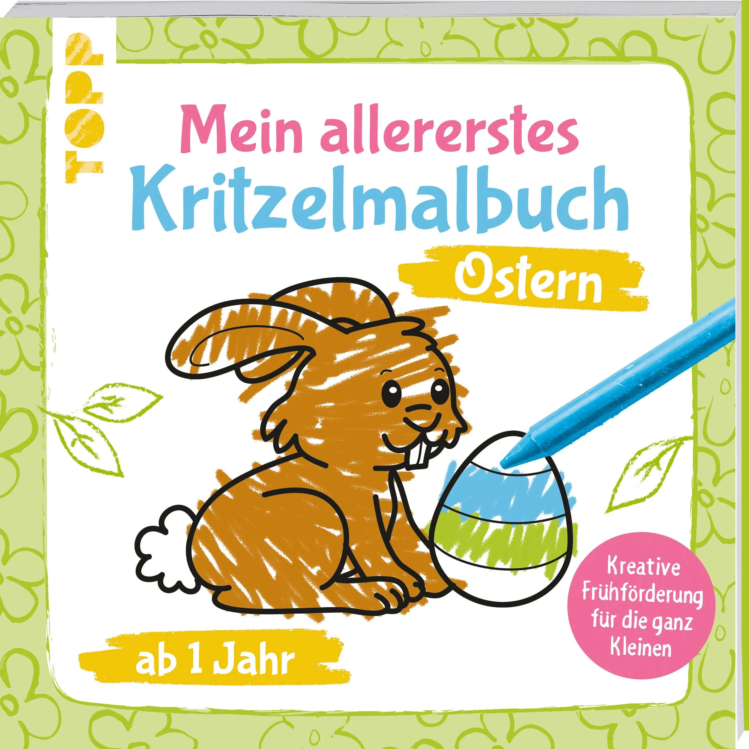 Cover: Mein allererstes Kritzelmalbuch Ostern (Taschenbuch) von Josephine Jones