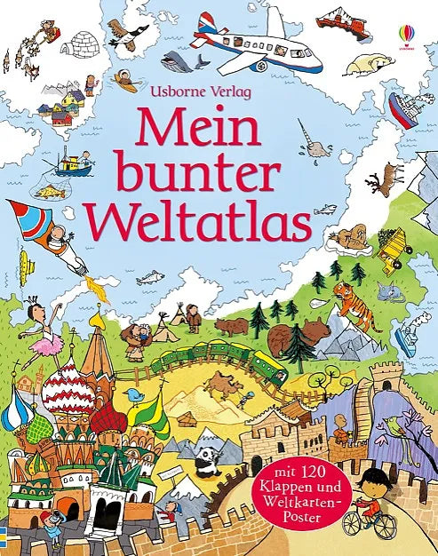 Buchcover von 'Mein bunter Weltatlas' - Gebundene Ausgabe von Alex Frith