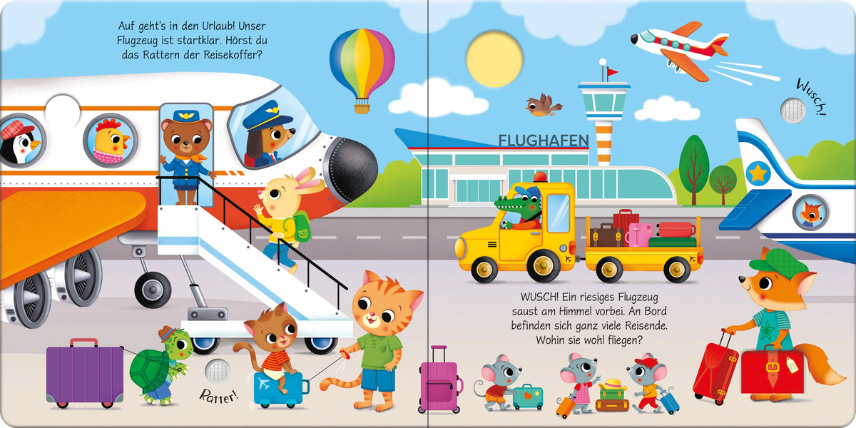 Detailansicht: Mein buntes Klangbuch: Was hörst du im Urlaub? (Hardcover)