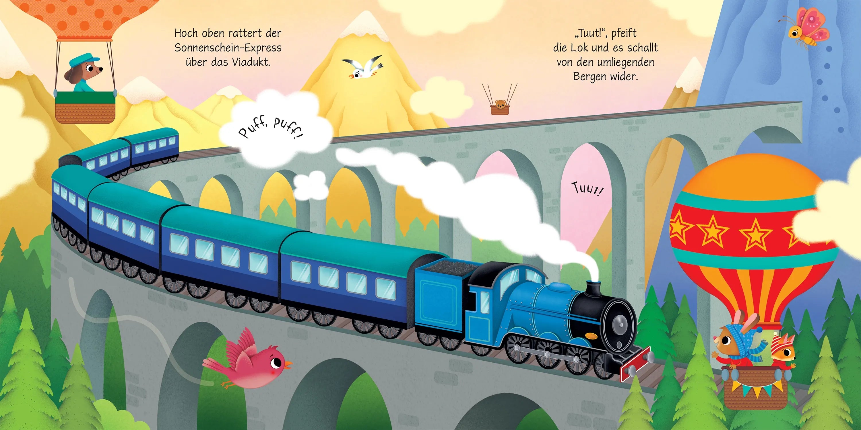 Detailansicht: Mein buntes Klangbuch: Wie klingt die Lok? (Hardcover)