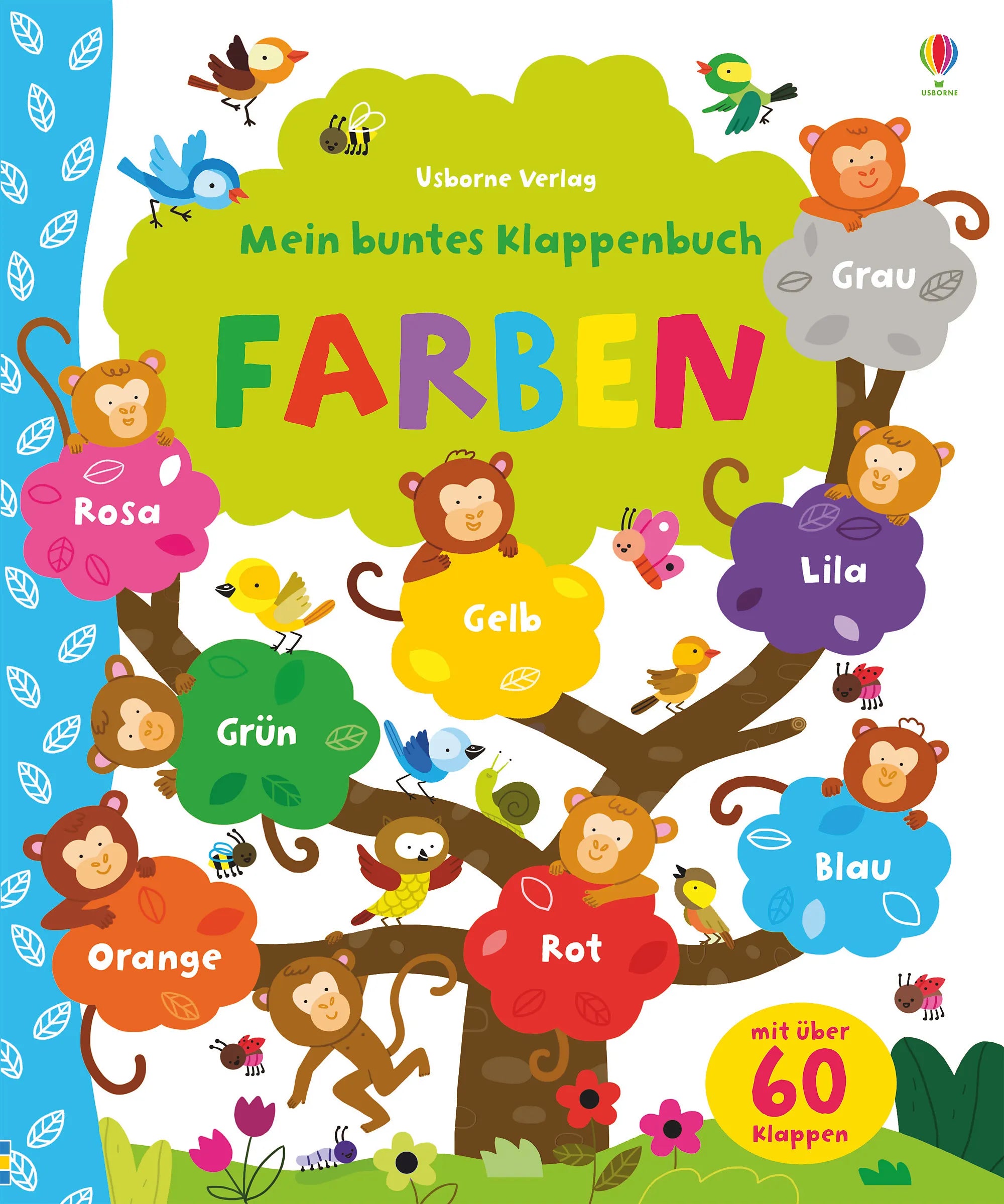Buchcover von 'Mein buntes Klappenbuch: Farben' - Gebundene Ausgabe von Felicity Brooks