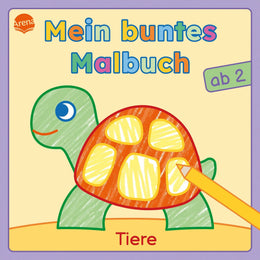 Cover: Mein buntes Malbuch ab 2. Tiere (Taschenbuch) von Izabella Markiewicz
