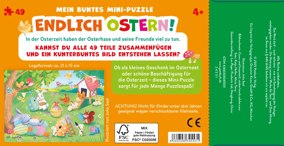 Mein buntes Mini-Puzzle – Endlich Ostern! – Ansicht