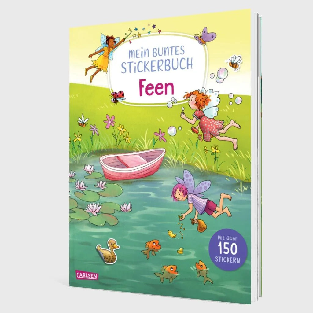 Laura Leintz - Mein buntes Stickerbuch: Feen
