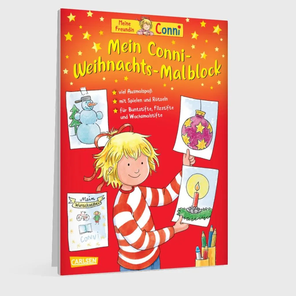 Produktansicht: Mein Conni Weihnachts-Malblock (Taschenbuch)