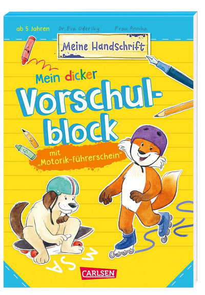 Mein dicker Vorschulblock mit Motorik-Führerschein