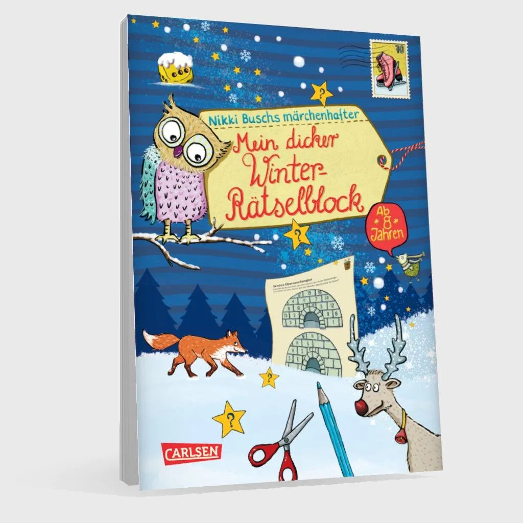 Nikki Busch - Mein dicker Winter-Rätselblock