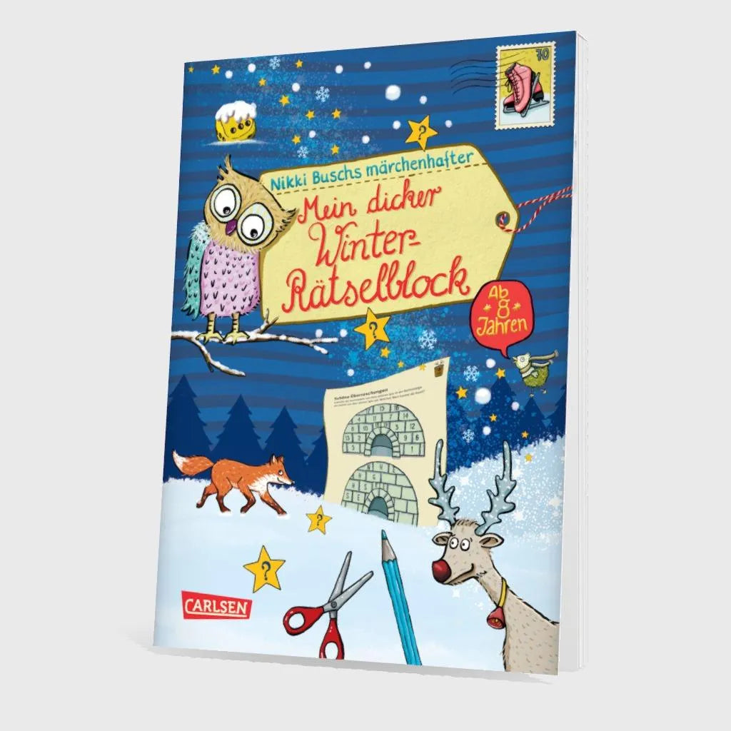 Produktansicht: Mein dicker Winter-Rätselblock (Taschenbuch)