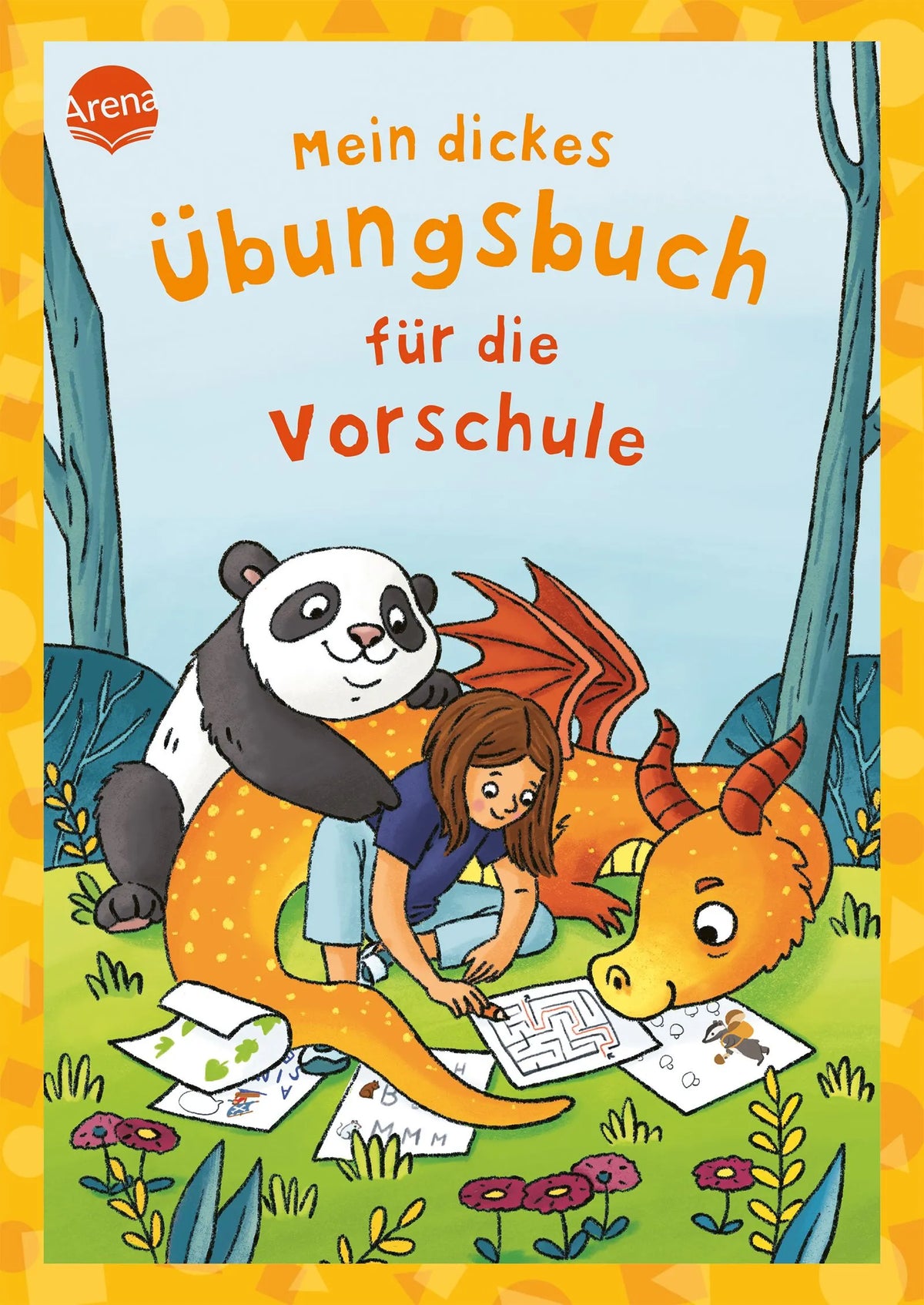 Cover: Mein dickes Übungsbuch für die Vorschule (Taschenbuch) von Helen Seeberg