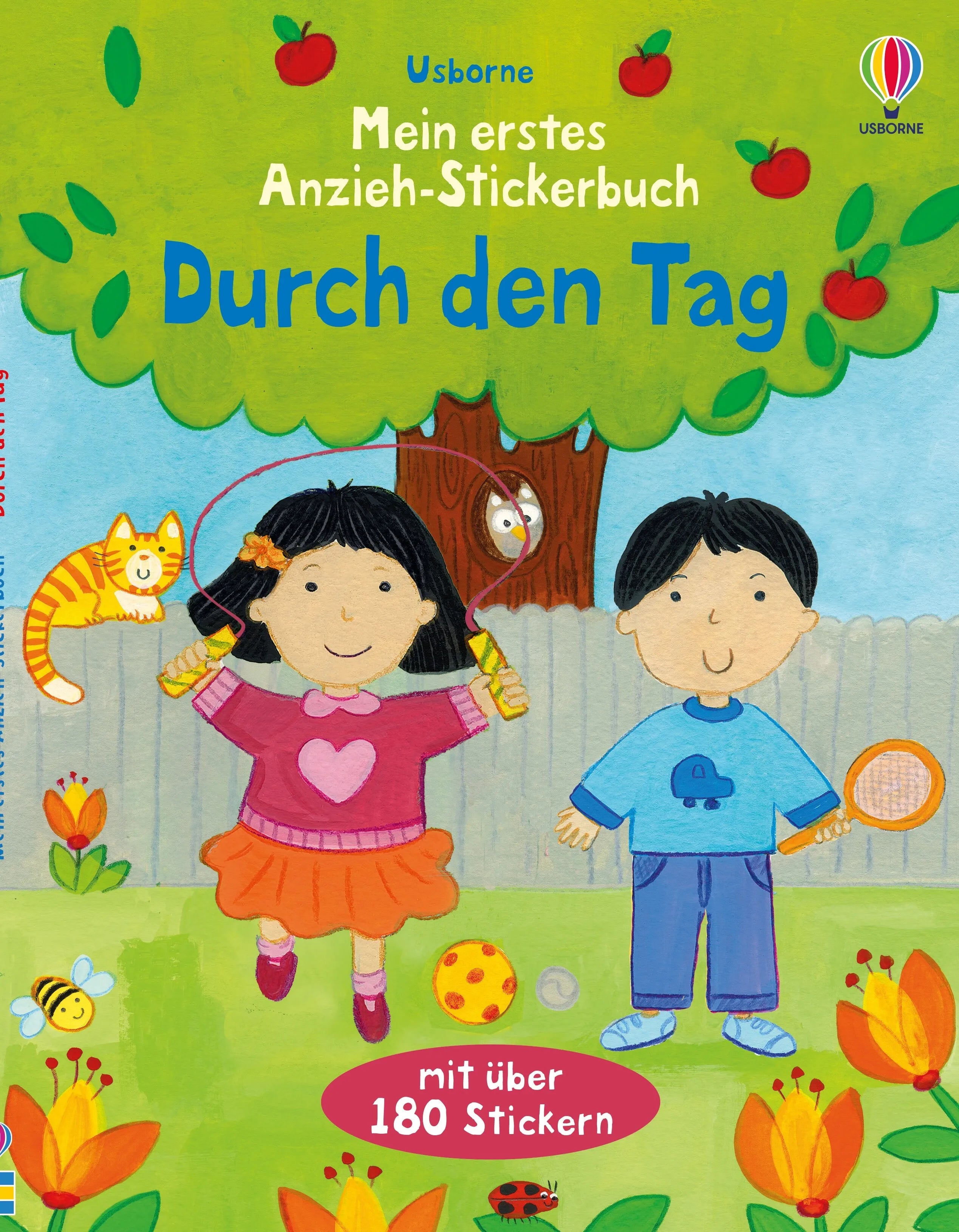 Buchcover von 'Mein erstes Anzieh-Stickerbuch: Durch den Tag' - Taschenbuch von Felicity Brooks