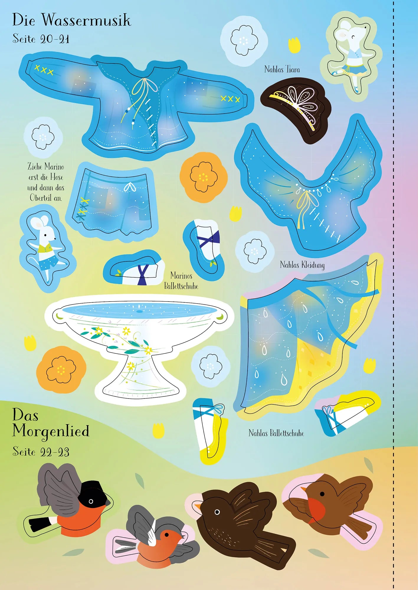Produktansicht: Mein erstes Anziehpuppen-Stickerbuch: Flora, die kleine Feen-Ballerina (Taschenbuch)