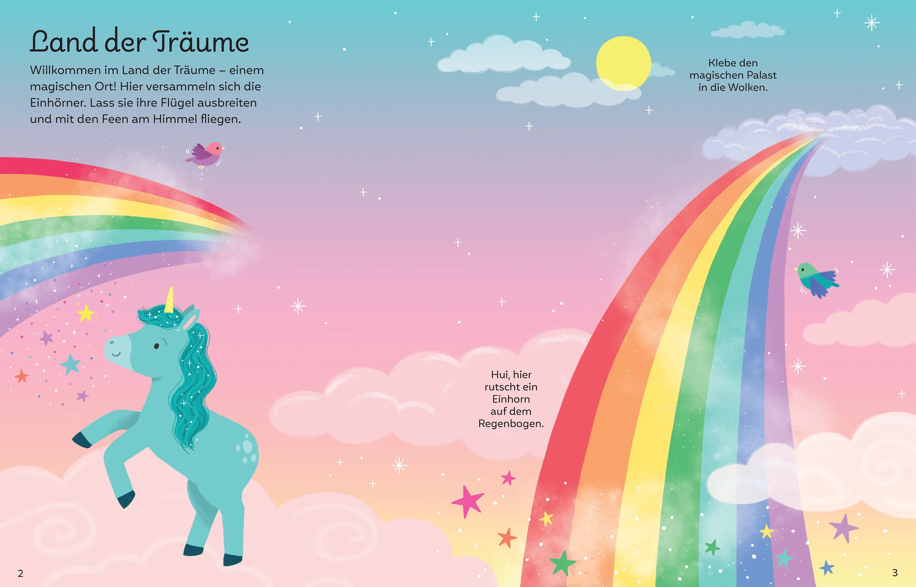 Detailansicht: Mein erstes funkelndes Stickerbuch: Einhörner (Taschenbuch)