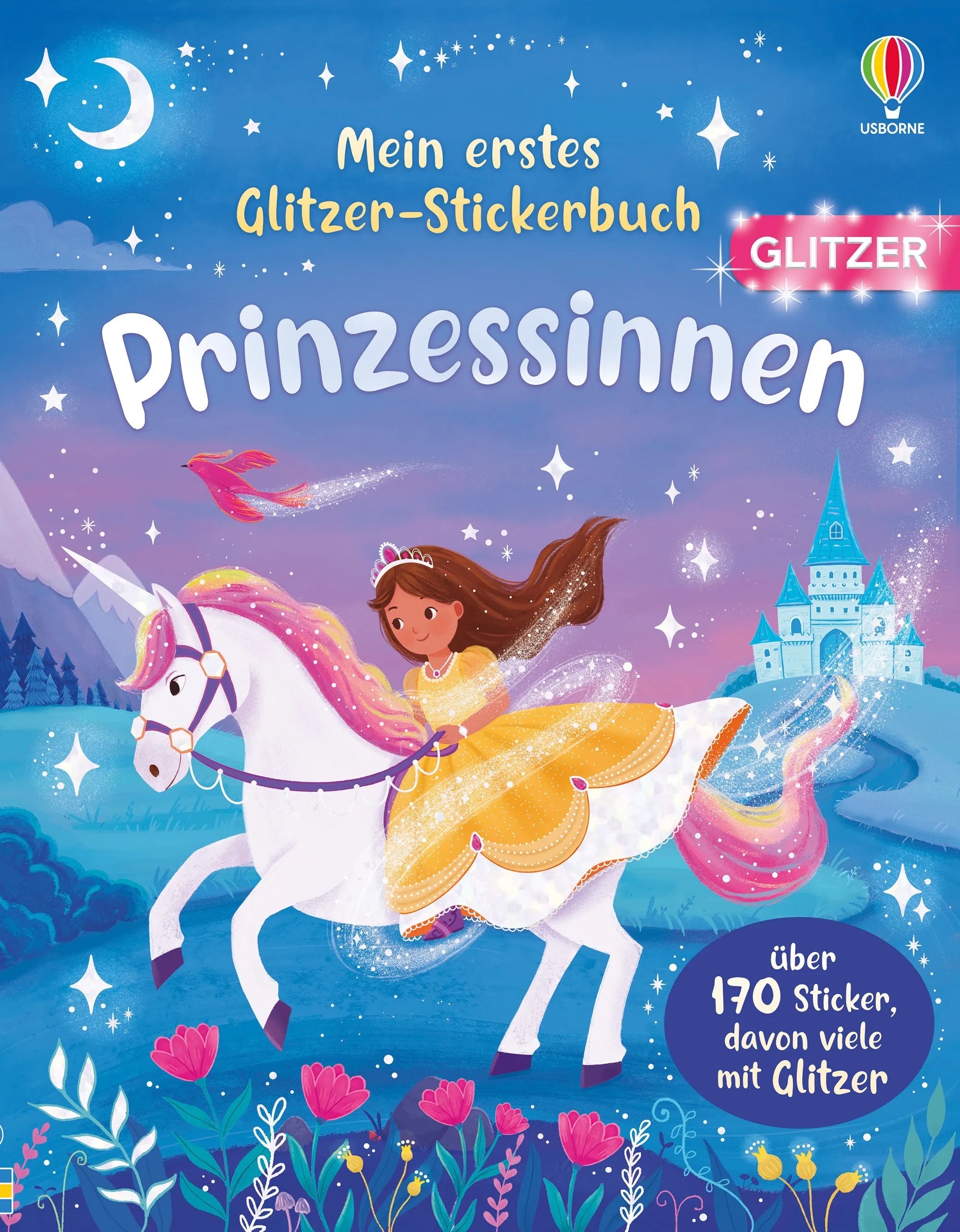 Cover: Mein erstes Glitzer-Stickerbuch: Prinzessinnen (Taschenbuch) von Kristie Pickersgill