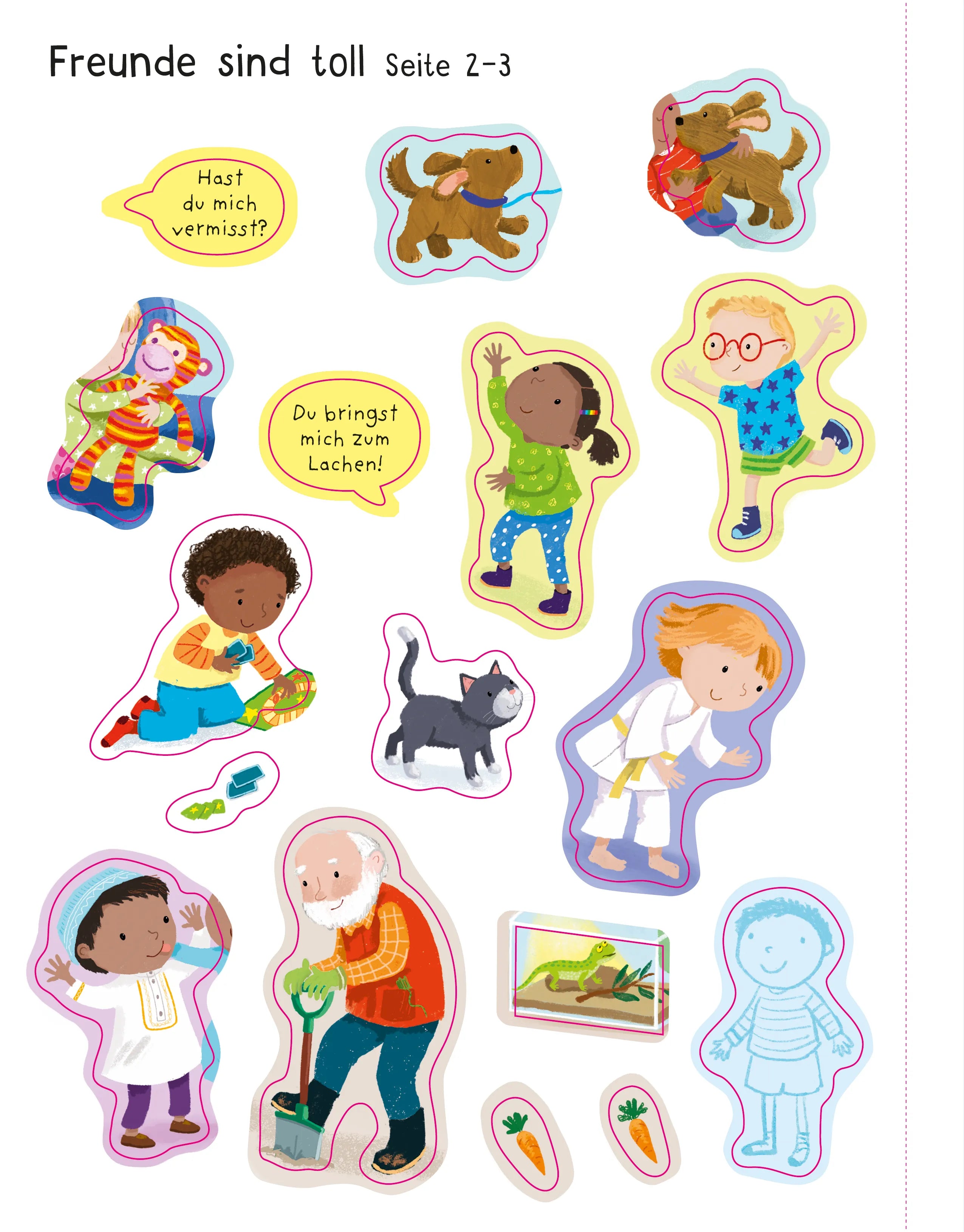 Abbildung von 'Mein erstes Stickerbuch: Alle meine Freunde'