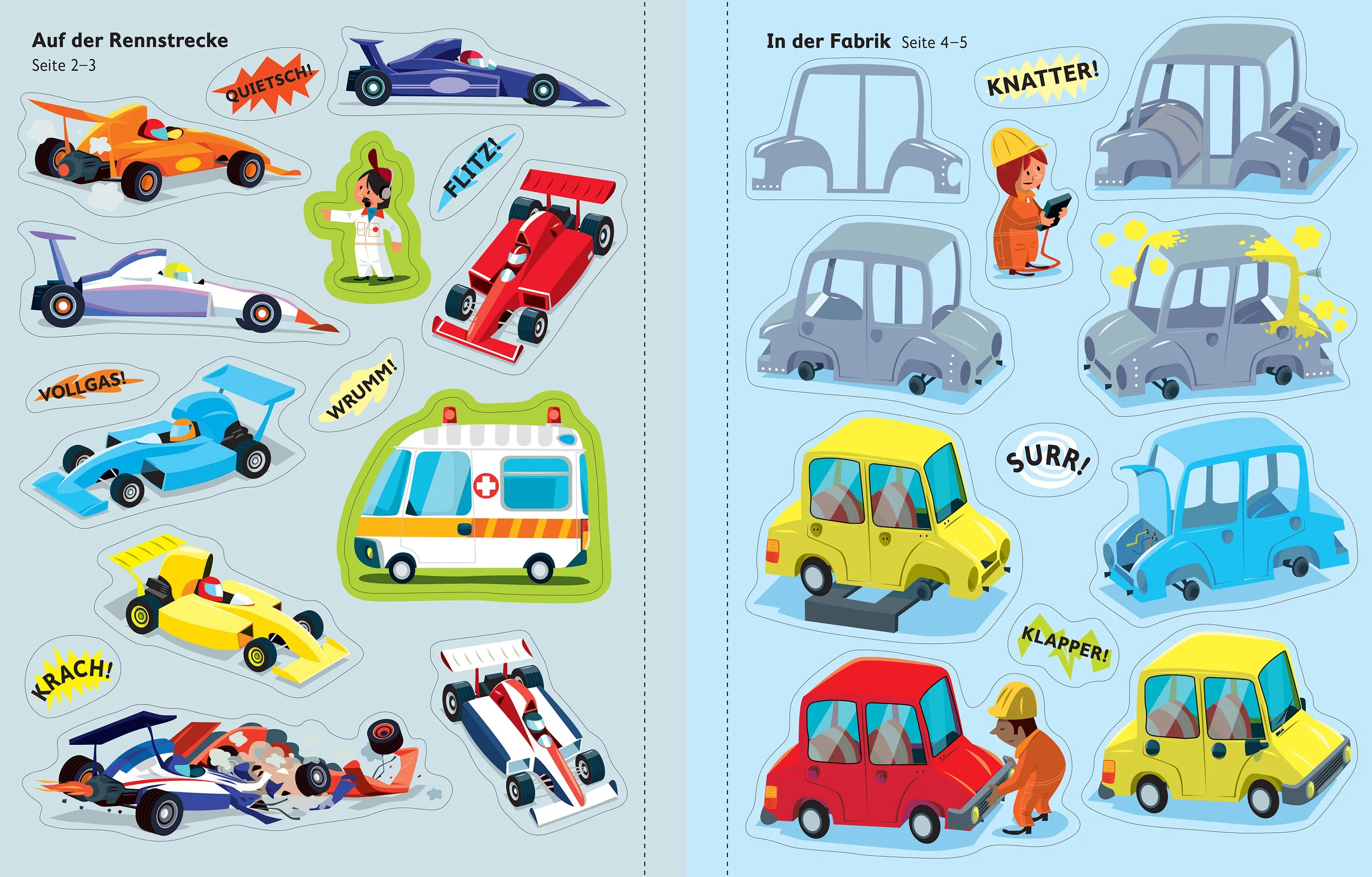 Detailansicht: Mein erstes Stickerbuch: Autos, Züge, Flugzeuge (Taschenbuch)