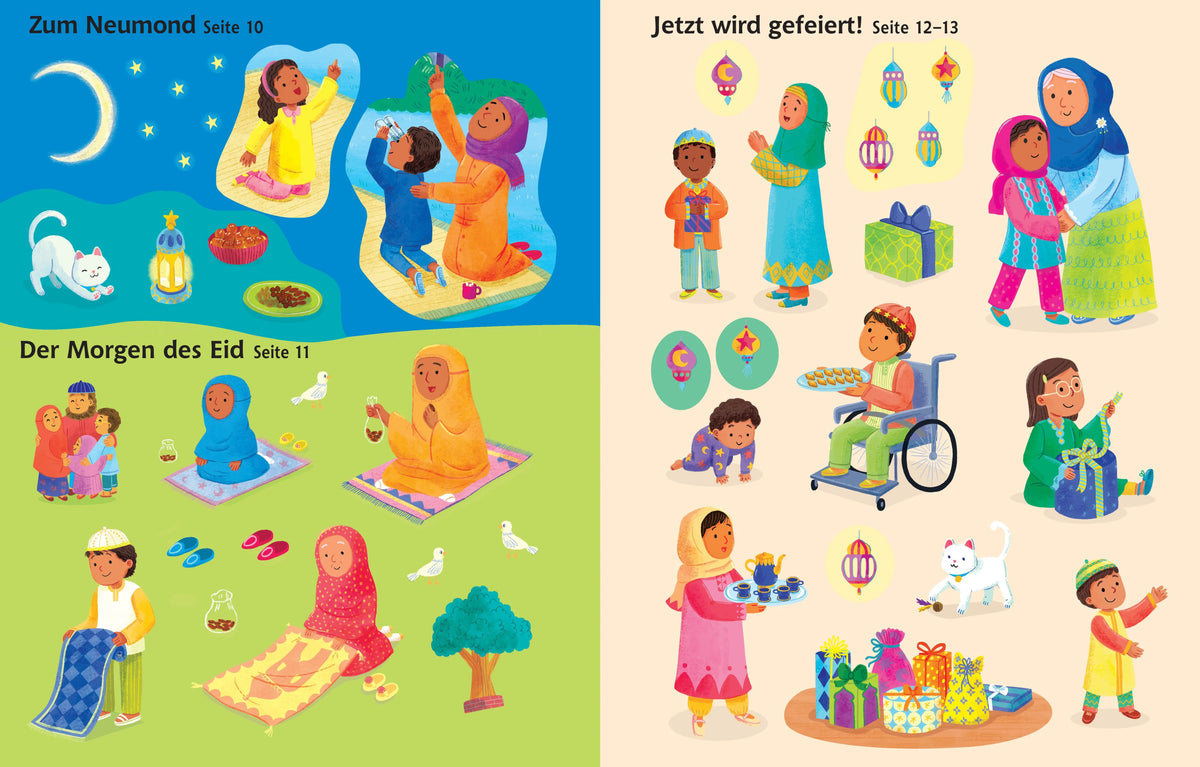 Detailansicht: Mein erstes Stickerbuch: Bald feiern wir das Zuckerfest (Taschenbuch)