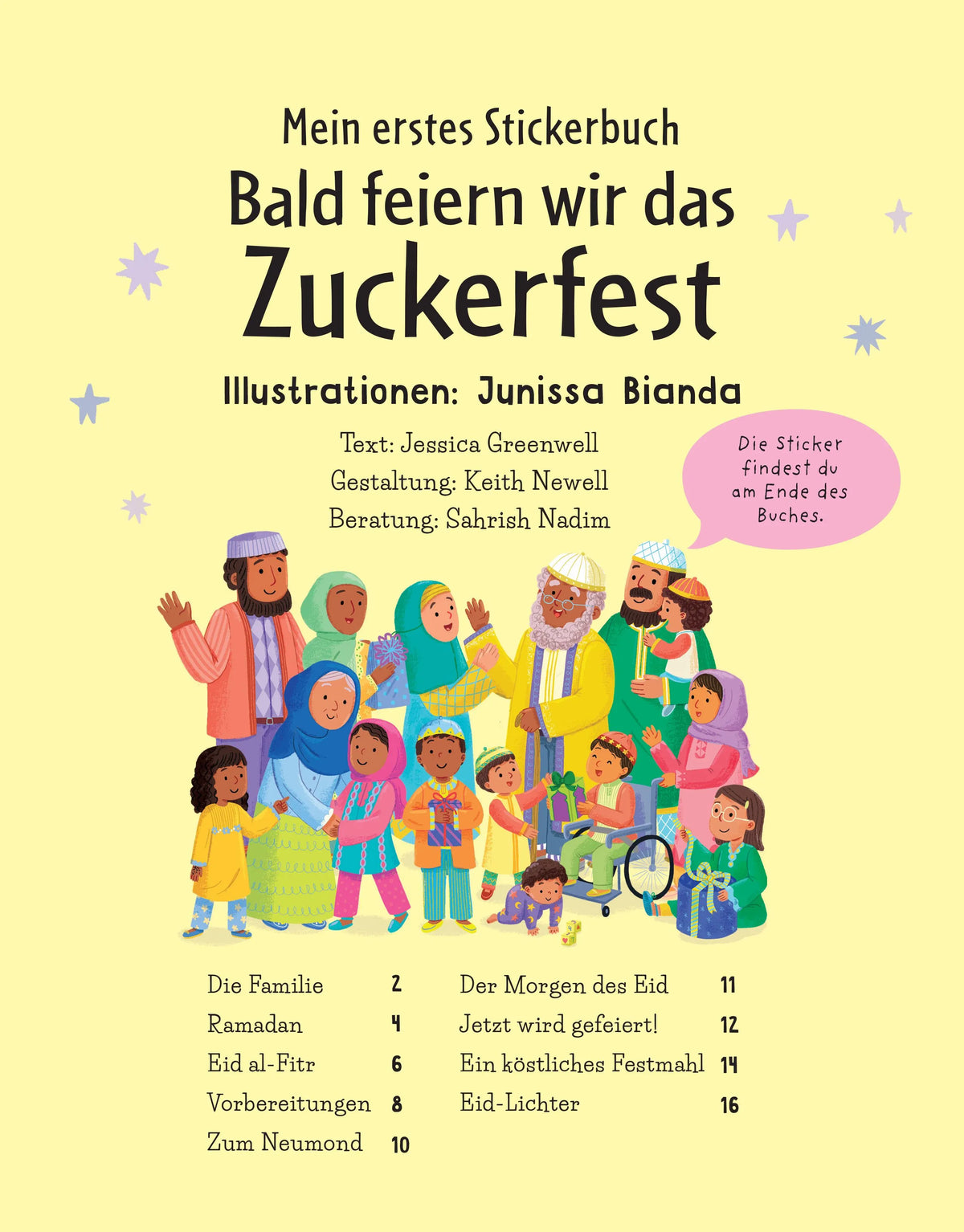 Detailansicht: Mein erstes Stickerbuch: Bald feiern wir das Zuckerfest (Taschenbuch)