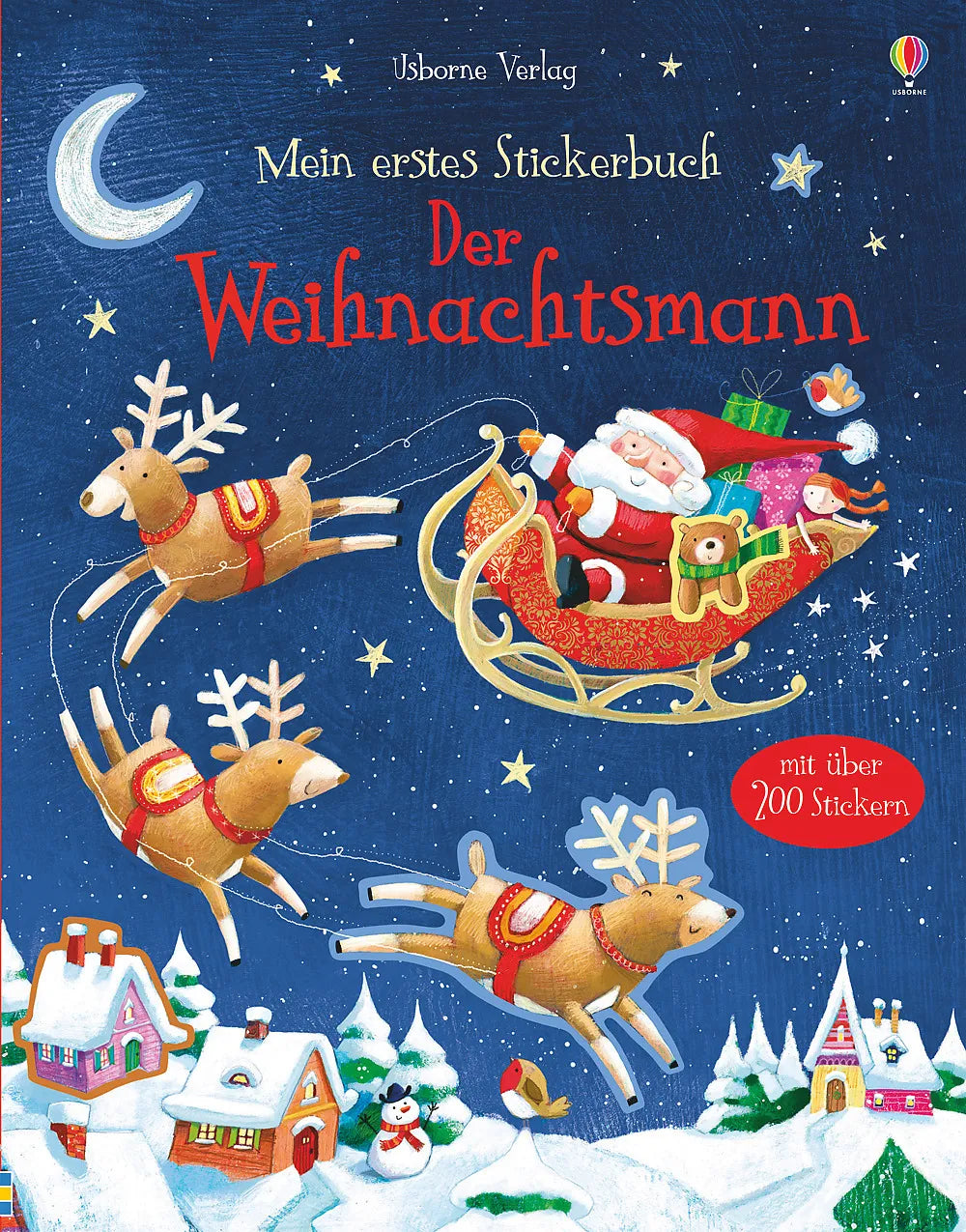 Buchcover von 'Mein erstes Stickerbuch: Der Weihnachtsmann' - Taschenbuch von Sam Taplin