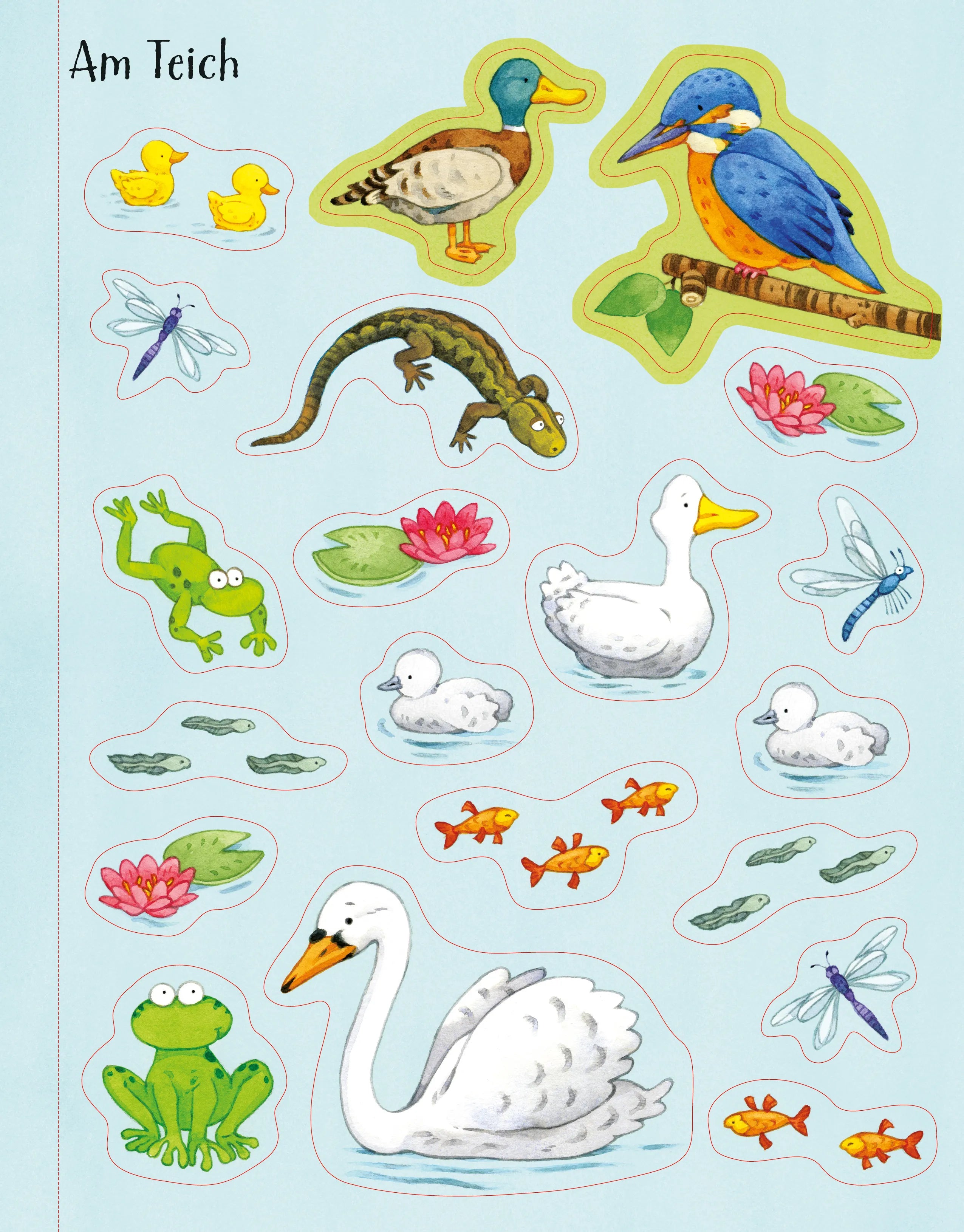 Produktansicht: Mein erstes Stickerbuch: Draußen in der Natur (Taschenbuch)