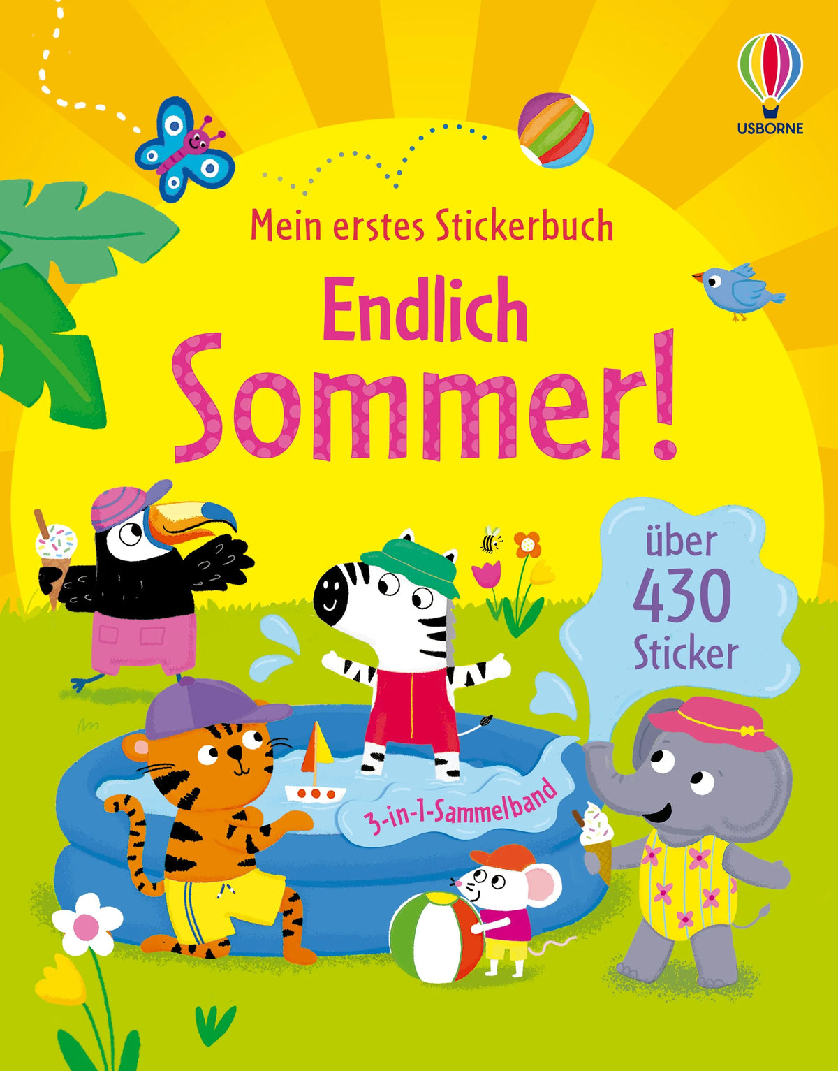 Cover: Mein erstes Stickerbuch: Endlich Sommer! (Taschenbuch) von Felicity Brooks