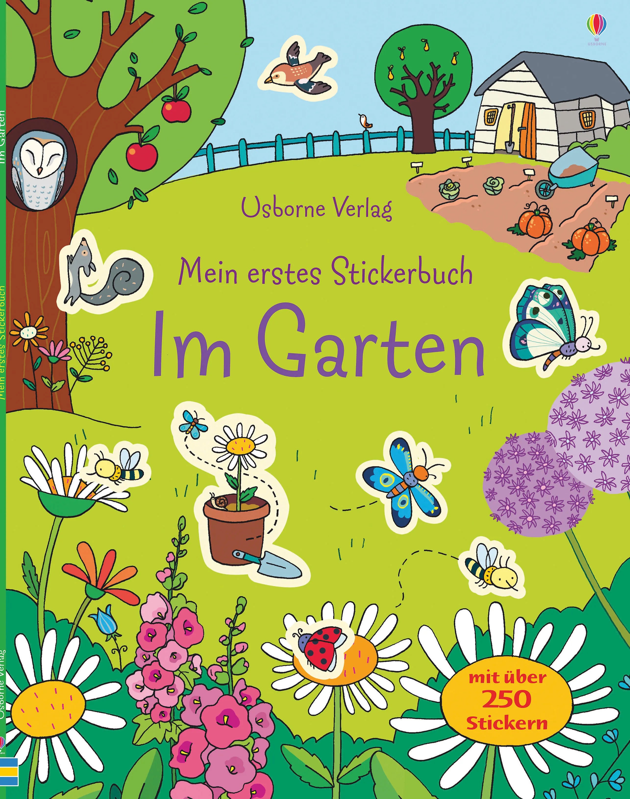 Buchcover von 'Mein erstes Stickerbuch: Im Garten' - Taschenbuch von Caroline Young