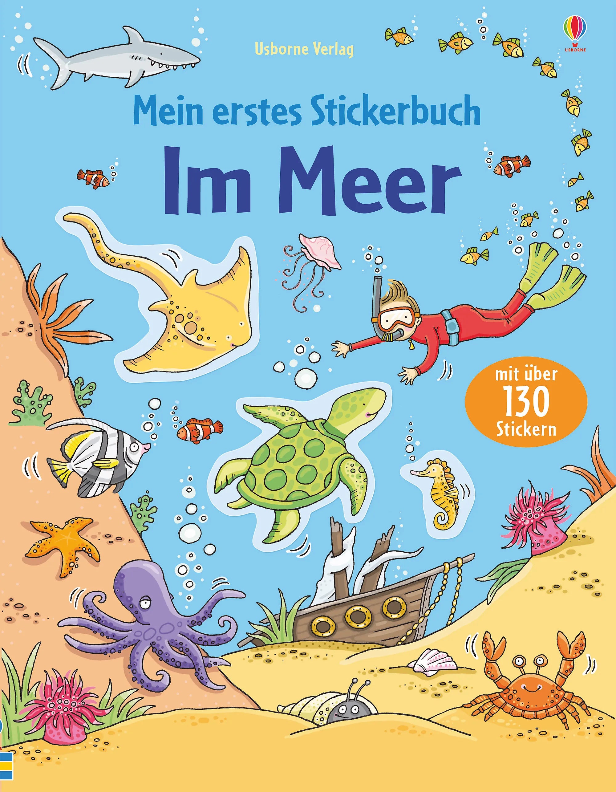 Buchcover von 'Mein erstes Stickerbuch: Im Meer' - Taschenbuch von Jessica Greenwell