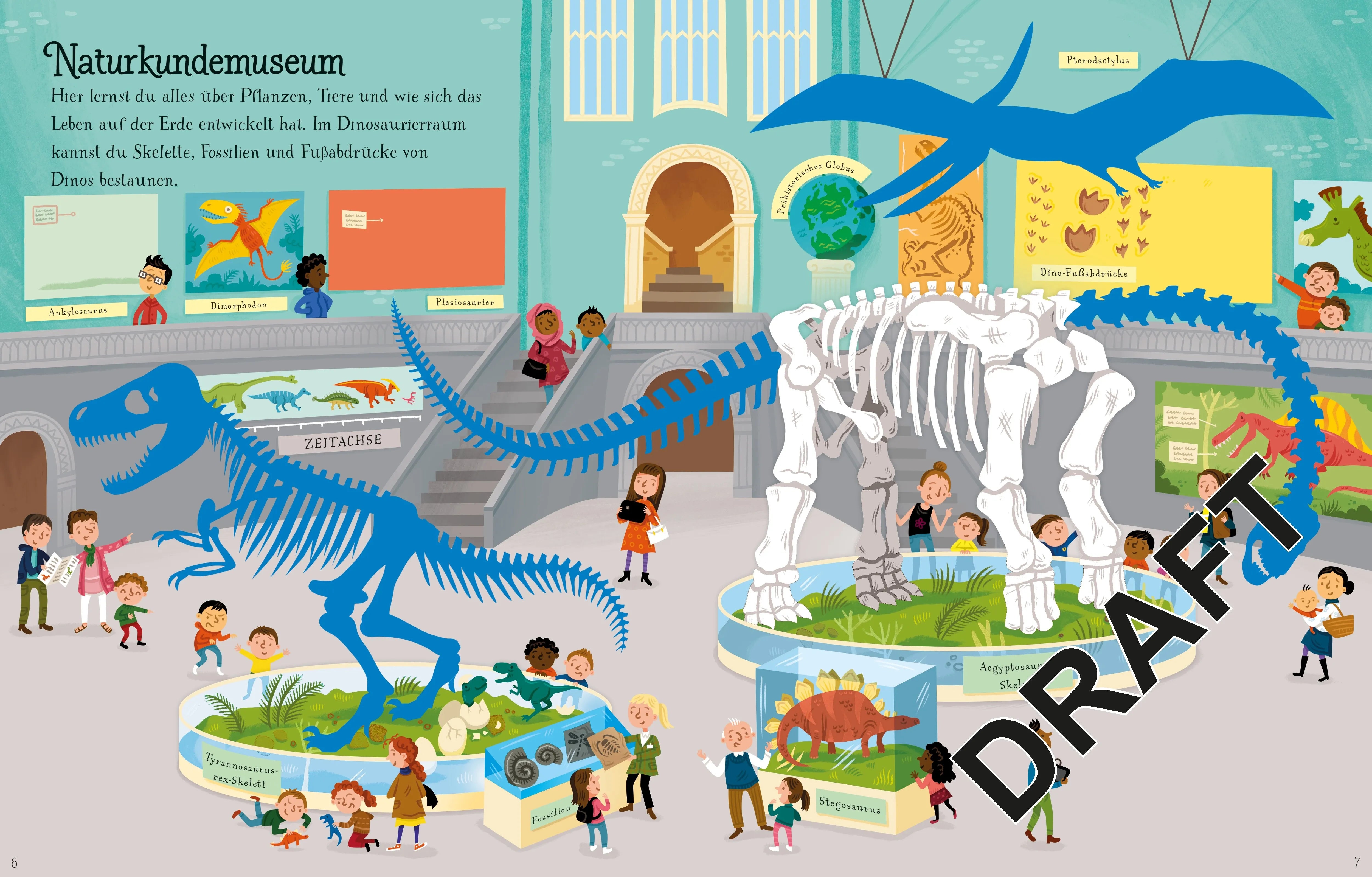 Holly Bathie - Mein erstes Stickerbuch: Im Museum