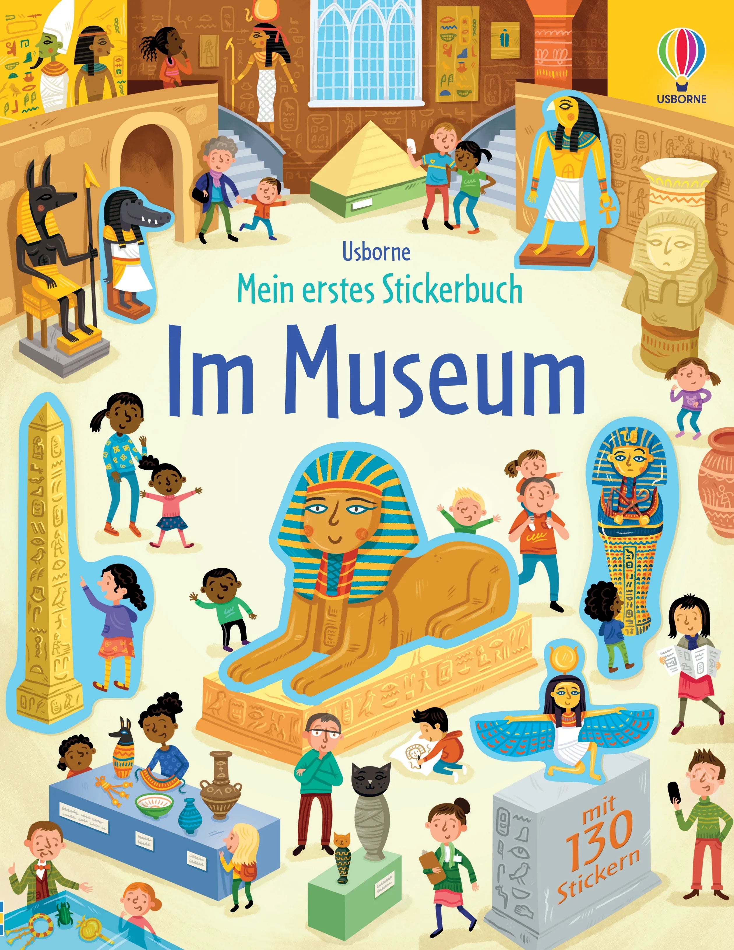 Buchcover von 'Mein erstes Stickerbuch: Im Museum' - Taschenbuch von Holly Bathie