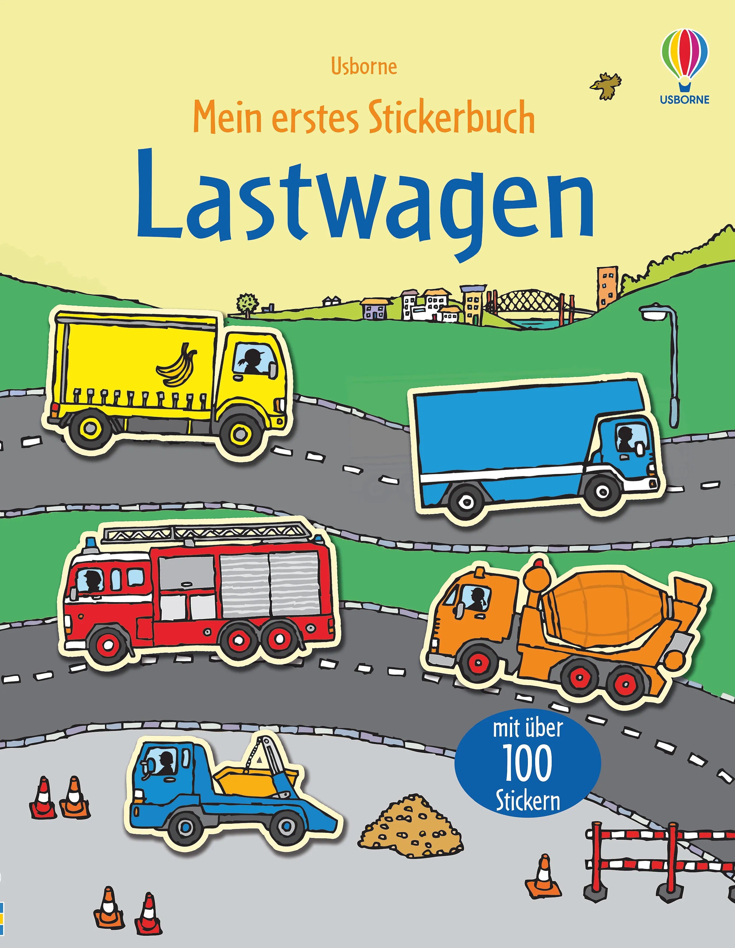 Buchcover von 'Mein erstes Stickerbuch: Lastwagen' - Taschenbuch von Sam Taplin