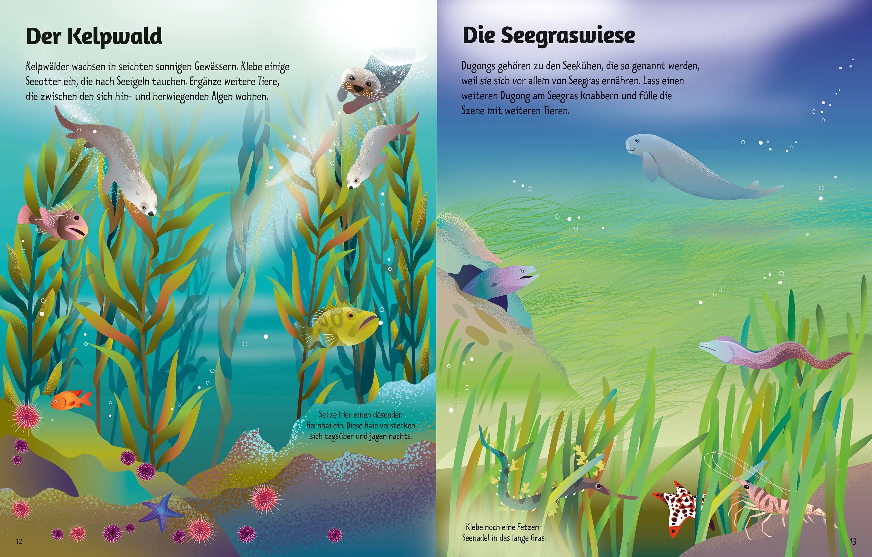 Alice Beecham - Mein erstes Stickerbuch: Leben im Meer