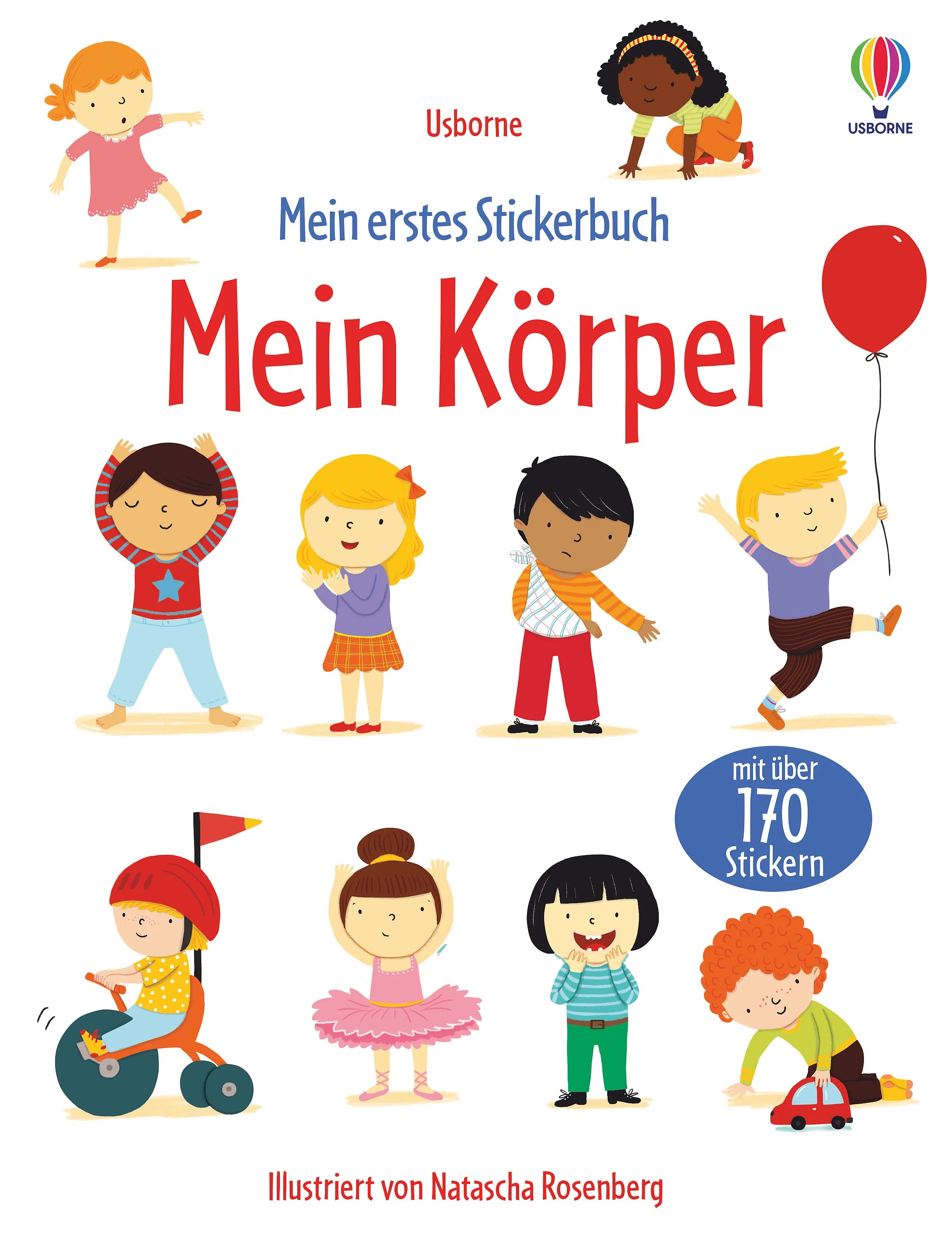 Buchcover von 'Mein erstes Stickerbuch: Mein Körper' - Taschenbuch von Felicity Brooks