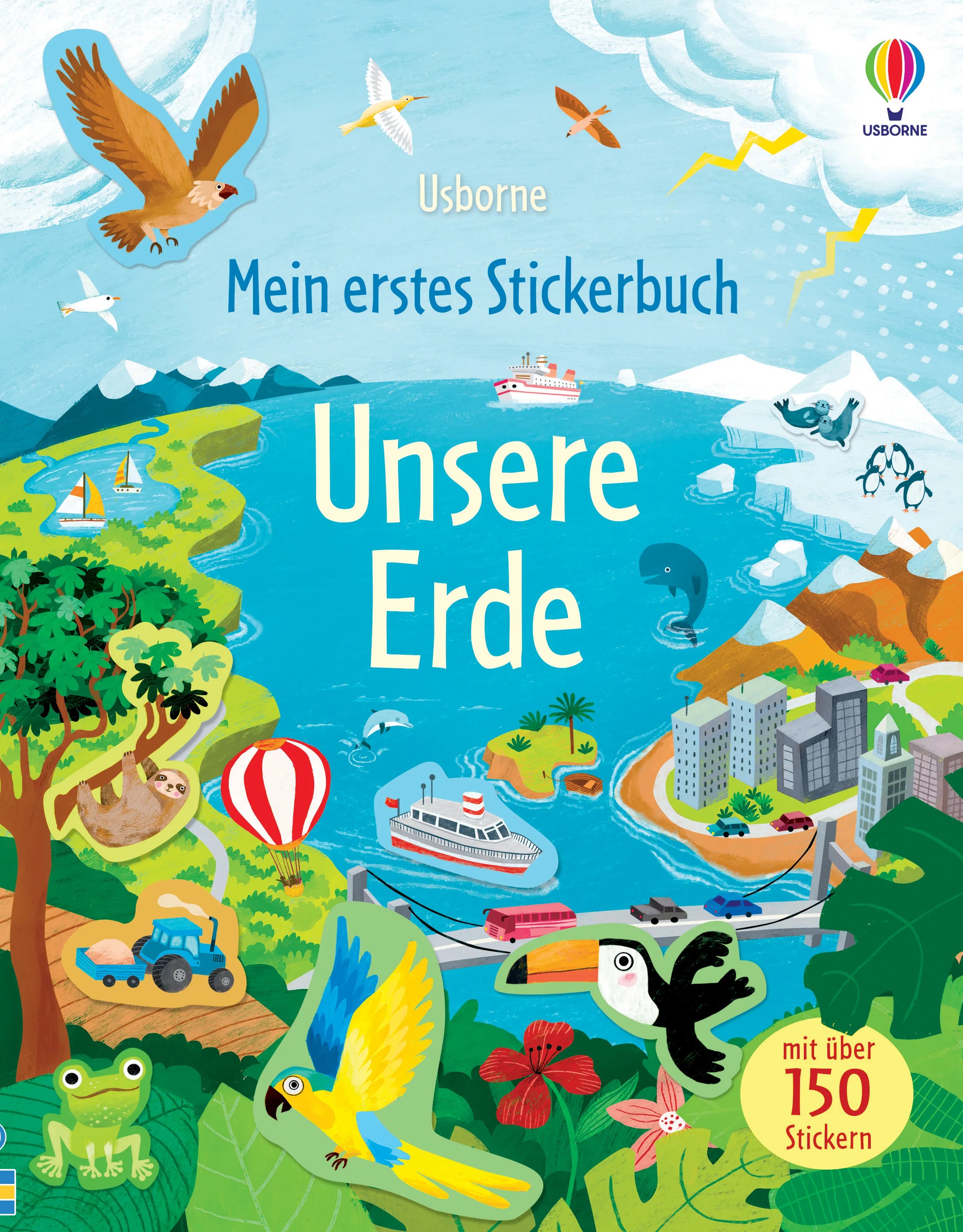 Buchcover von 'Mein erstes Stickerbuch: Unsere Erde' - Taschenbuch von Kristie Pickersgill