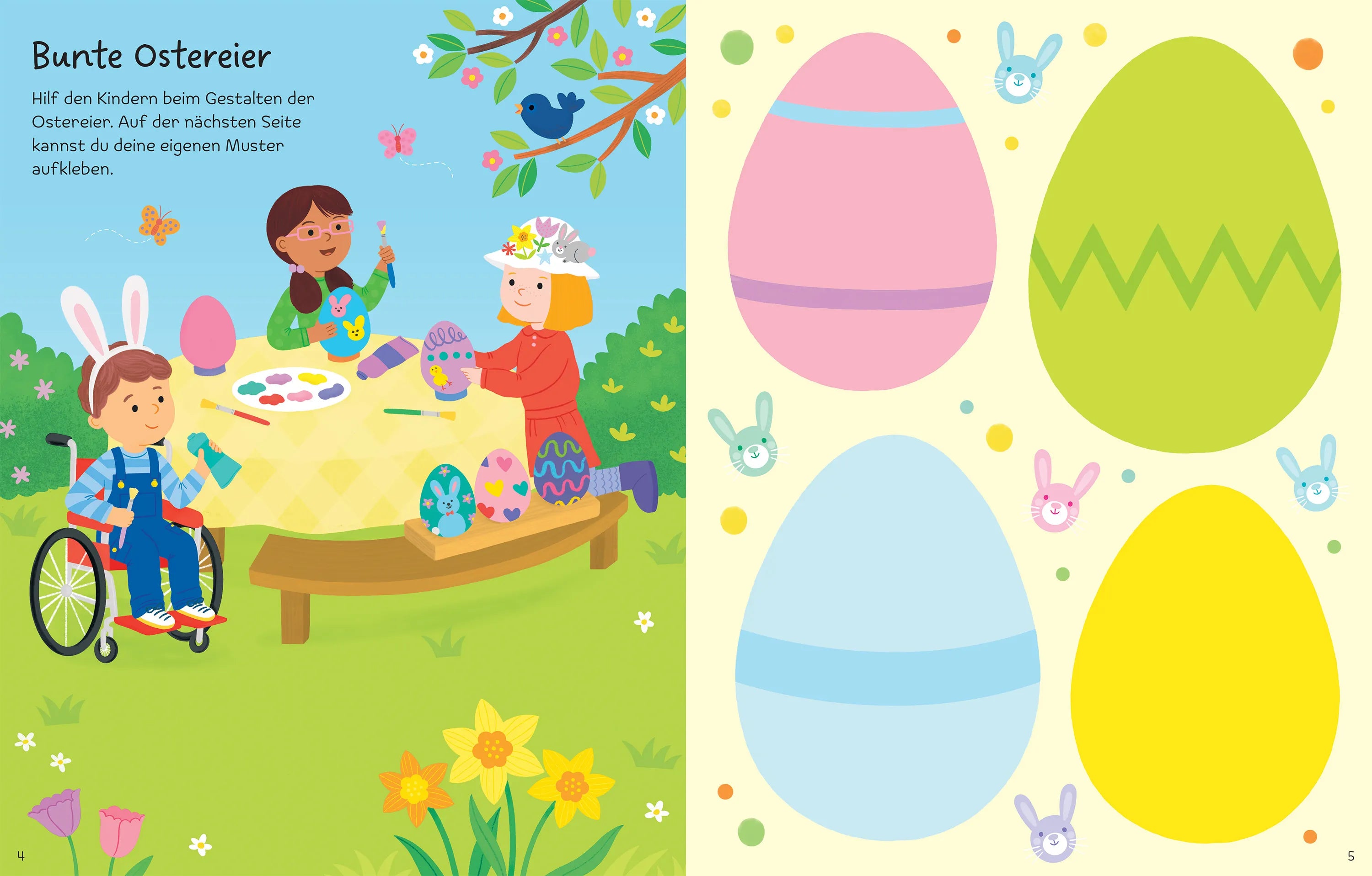Holly Bathie - Mein erstes Stickerbuch: Wir feiern Ostern
