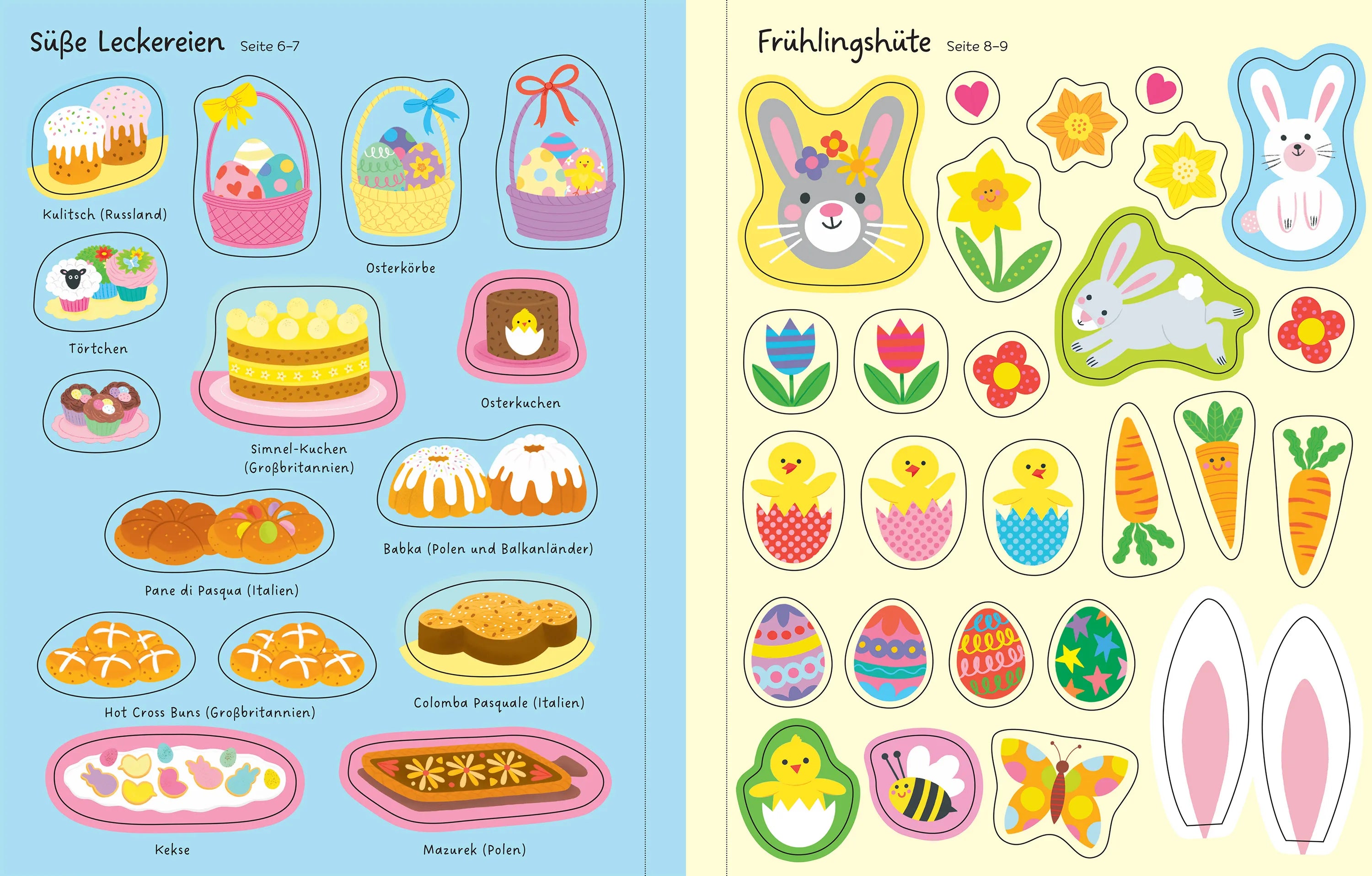 Abbildung von 'Mein erstes Stickerbuch: Wir feiern Ostern'