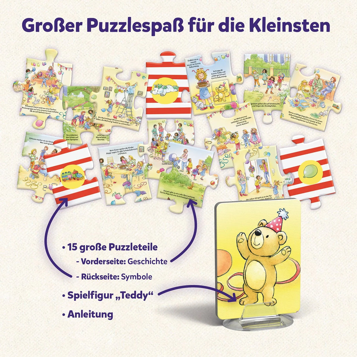 Mein erstes Story-Puzzle Conni hat Geburtstag – Ansicht