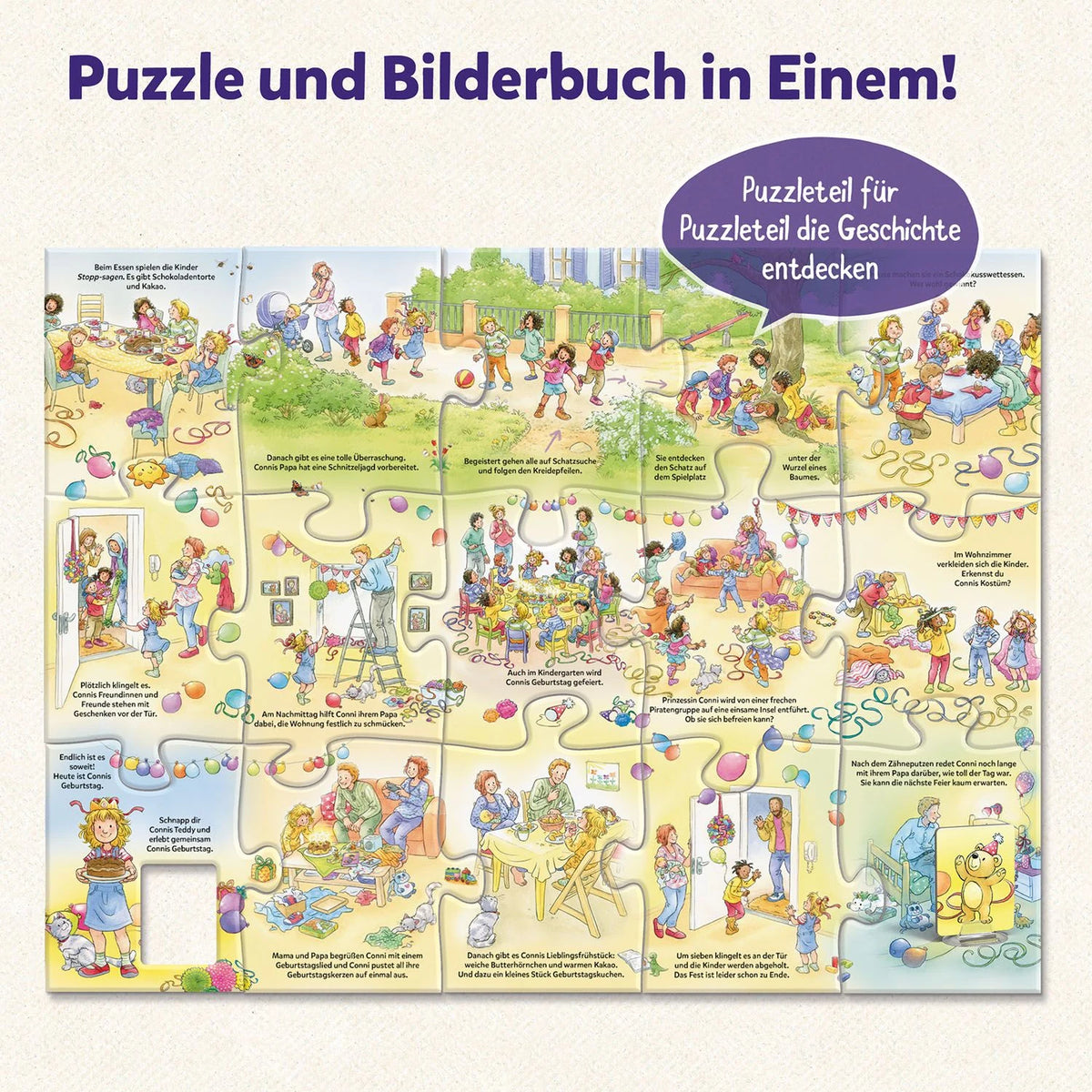 Mein erstes Story-Puzzle Conni hat Geburtstag – Ansicht