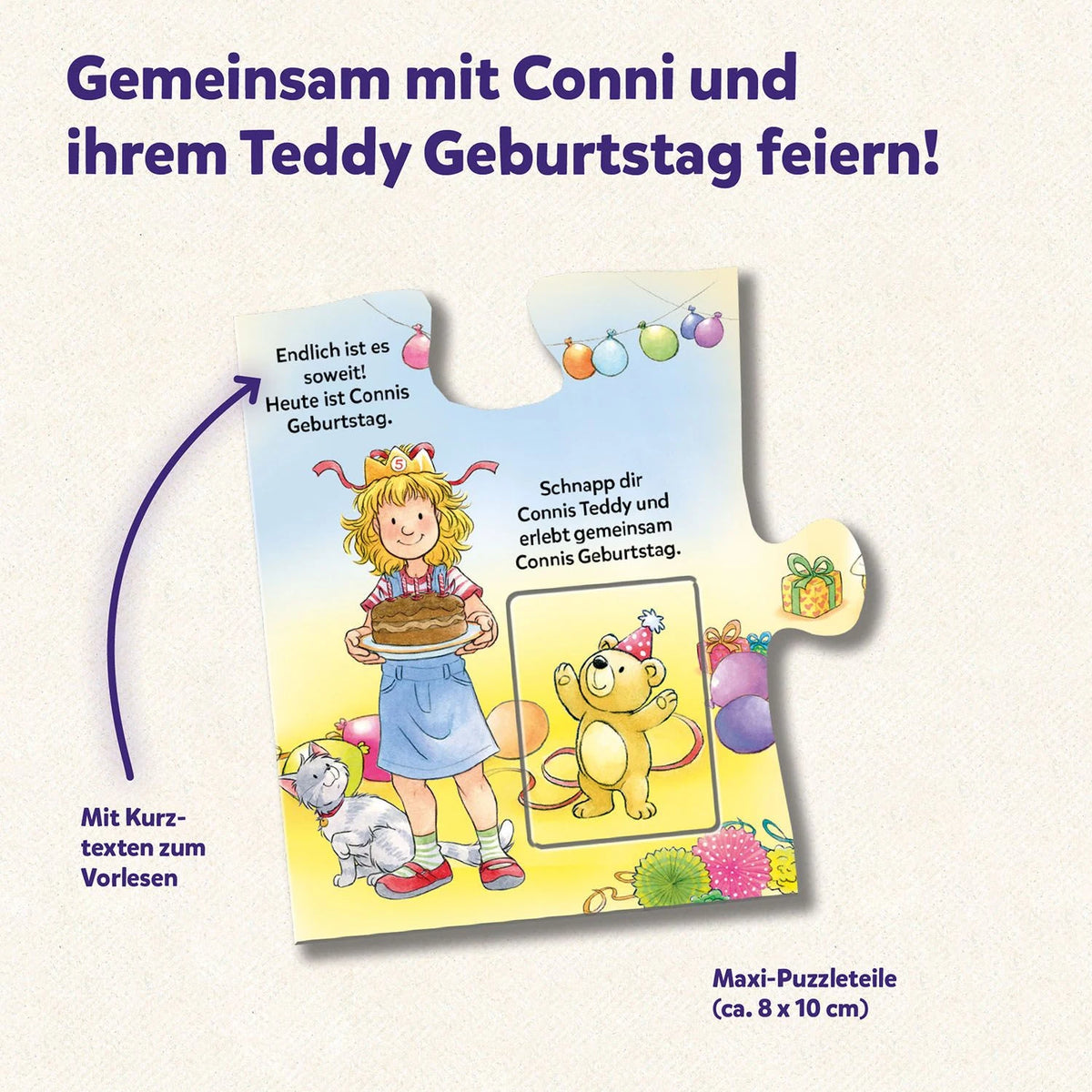 Mein erstes Story-Puzzle Conni hat Geburtstag – Ansicht