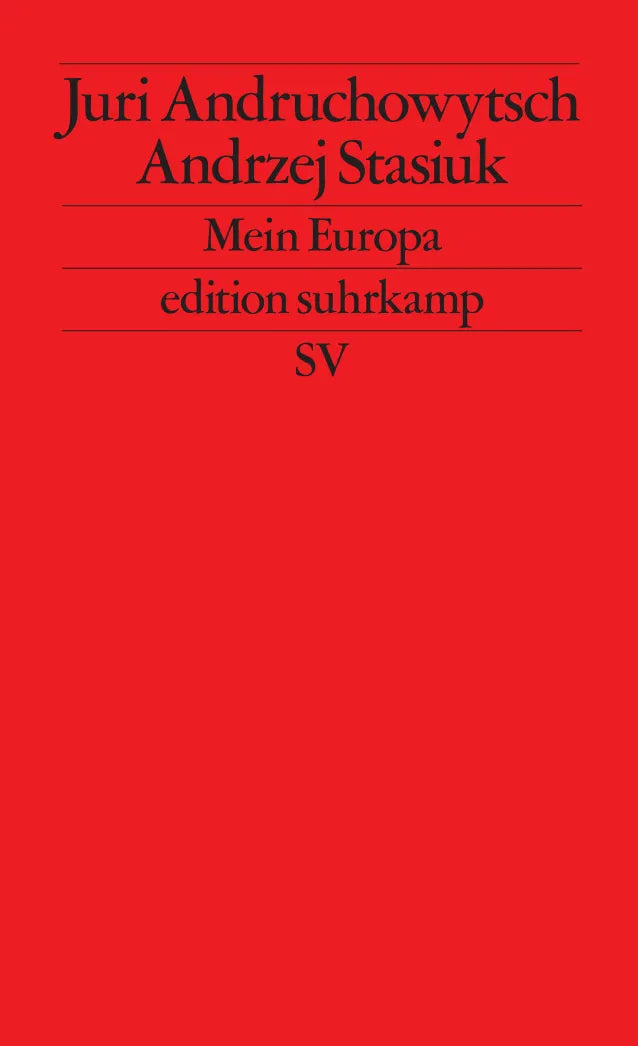 Buchcover von 'Mein Europa' - Taschenbuch von Juri Andruchowytsch