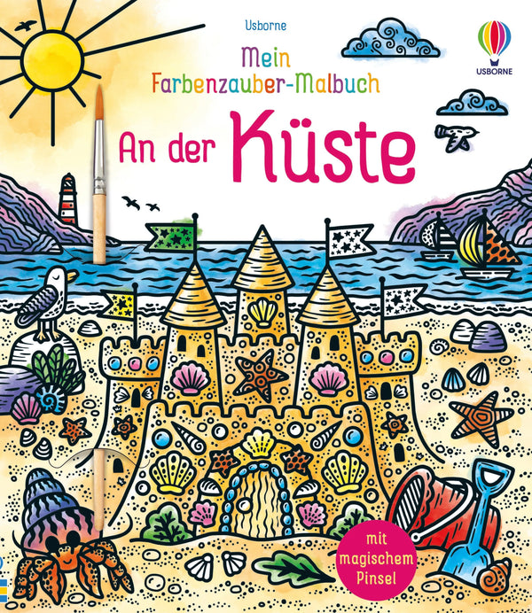 Mein Farbenzauber-Malbuch: An der Küste