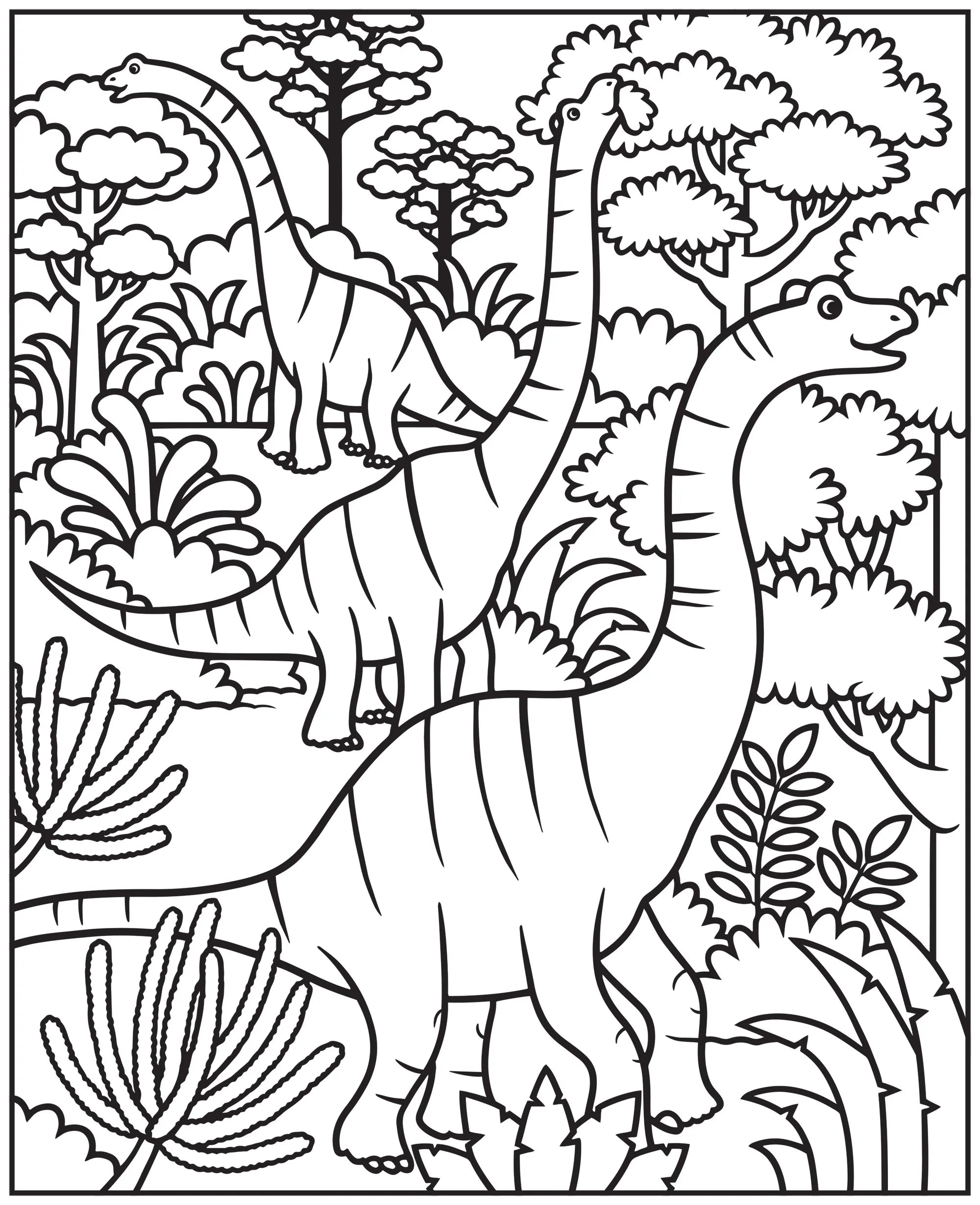 Detailansicht: Mein Farbenzauber-Malbuch: Dinosaurier (Taschenbuch)