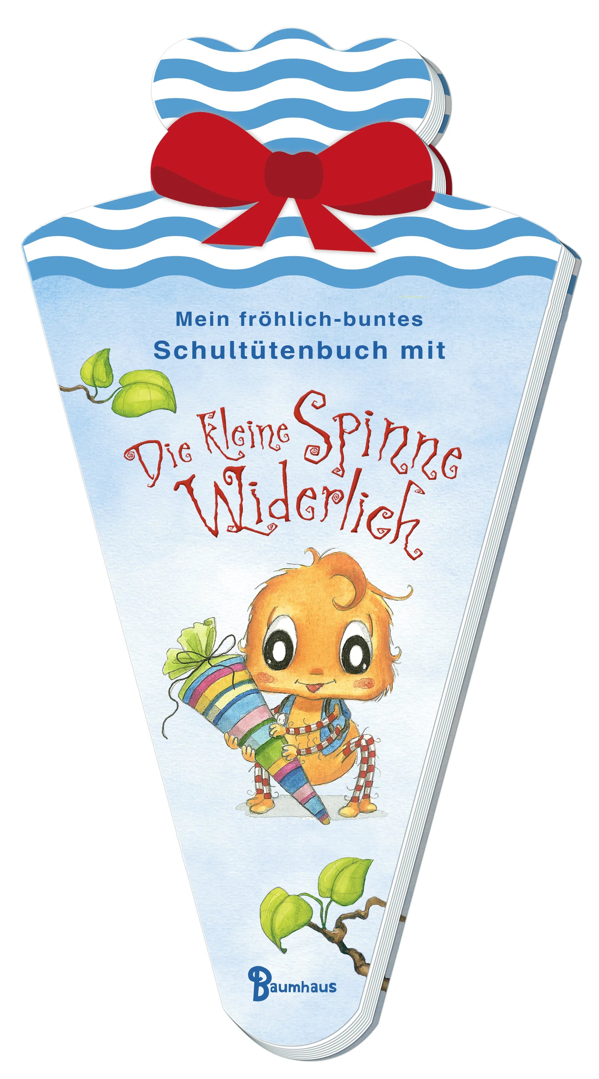 Buchcover von 'Mein fröhlich-buntes Schultütenbuch mit Die kleine Spinne Widerlich' - Taschenbuch von Diana Amft