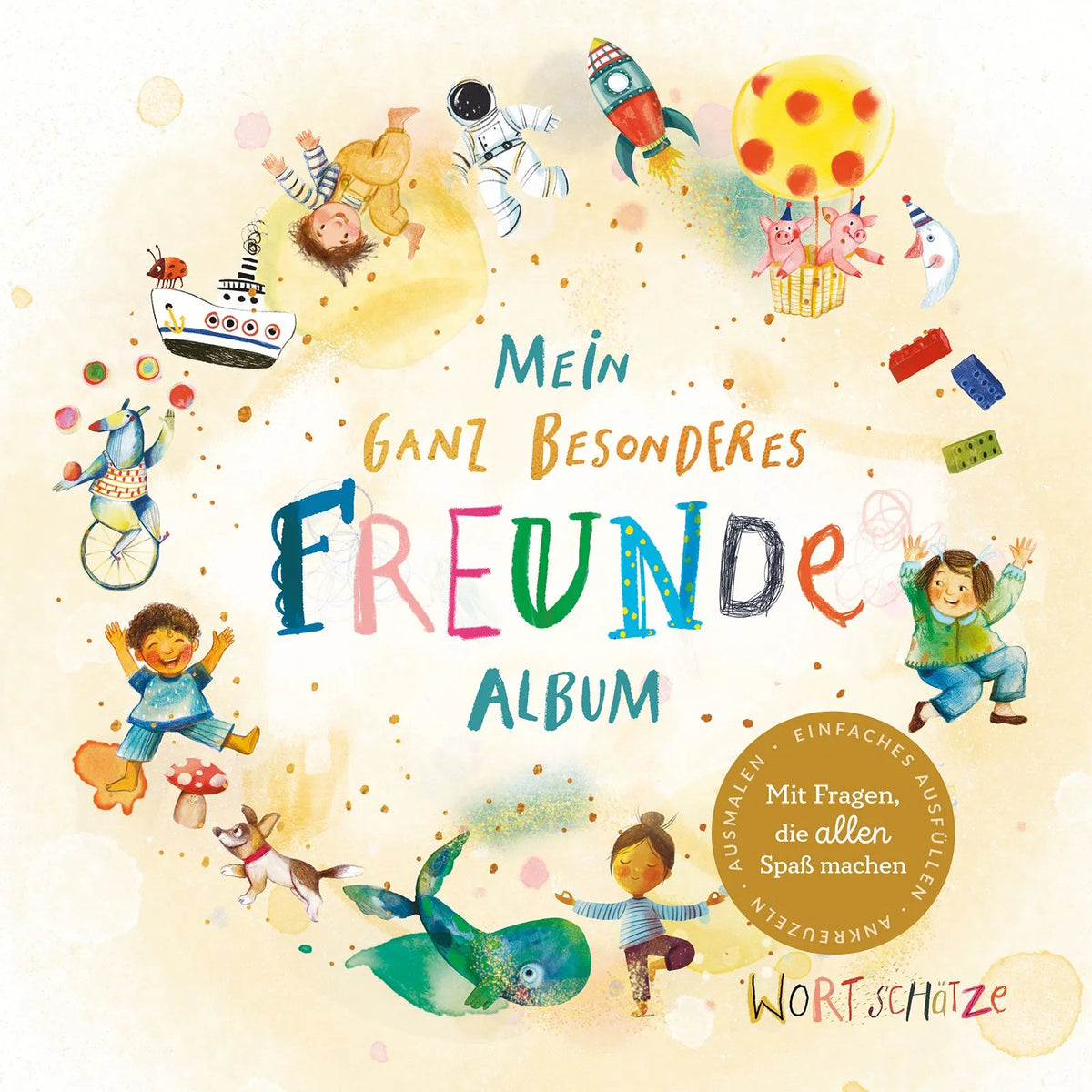 Cover: Mein ganz besonderes Freundealbum (Hardcover) von Romy Pohl