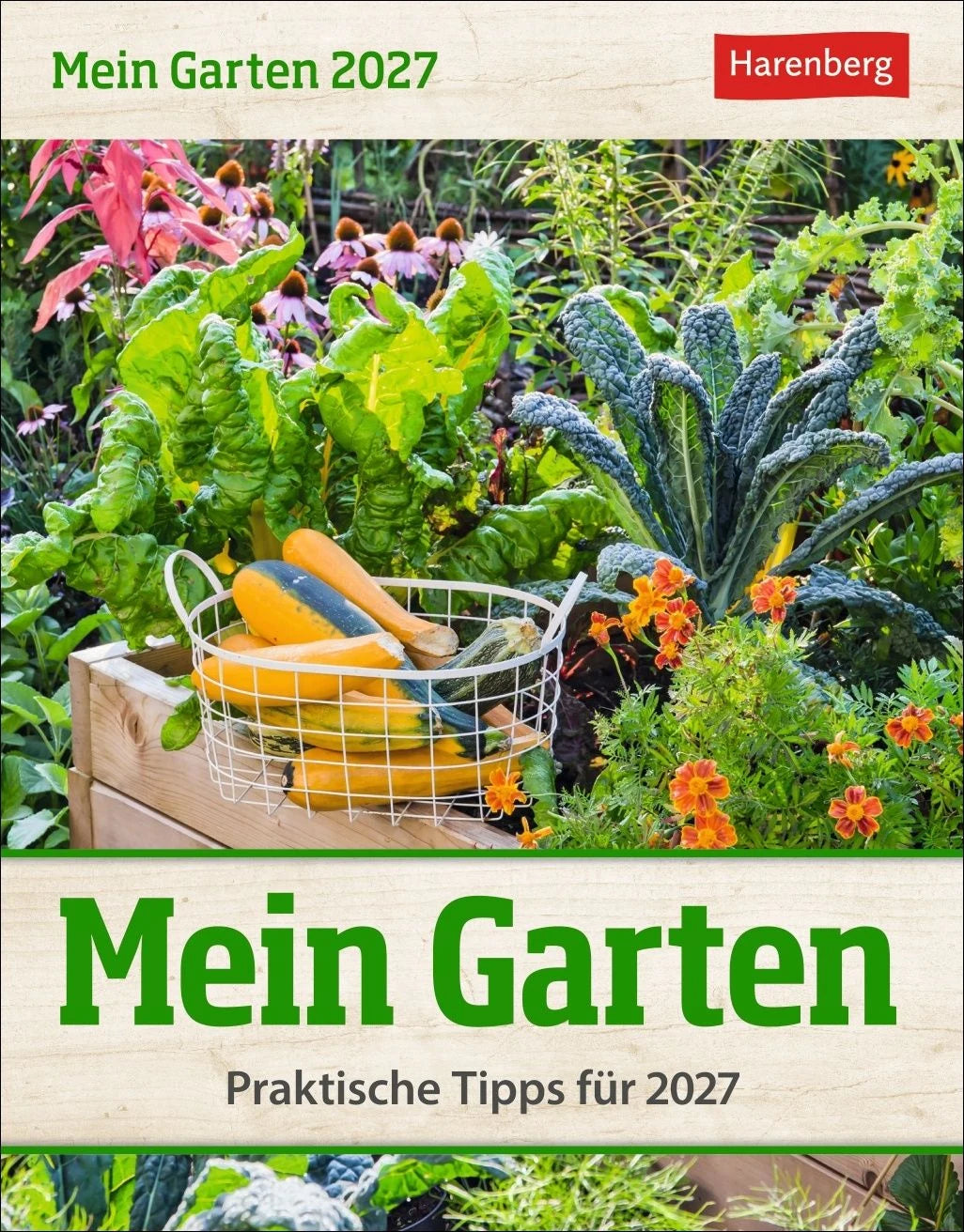 Tischkalender: Mein Garten Tagesabreißkalender 2027 - Praktische Tipps für 2027