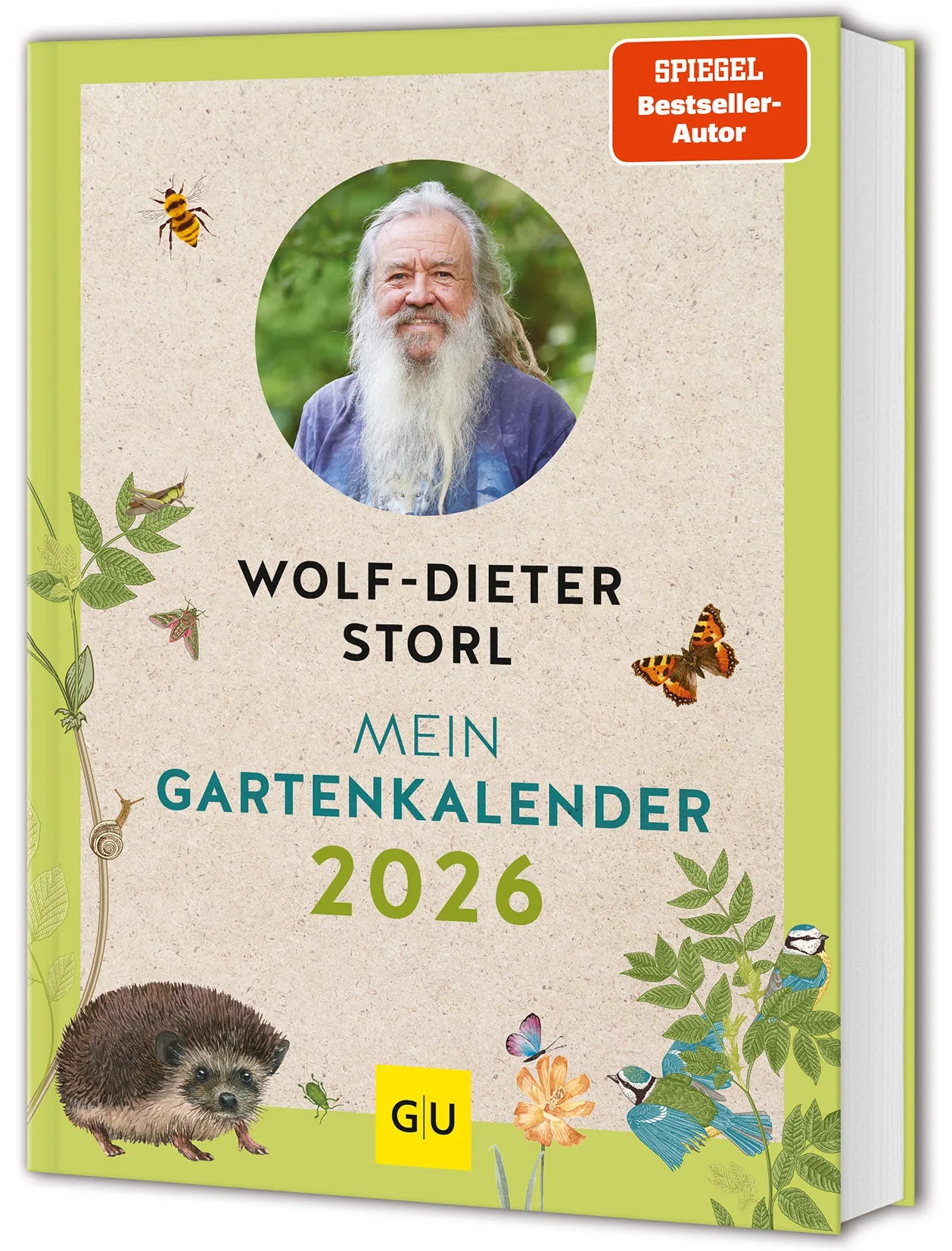 Buchcover von 'Mein Gartenkalender 2026' - Gebundene Ausgabe von Wolf-Dieter Storl