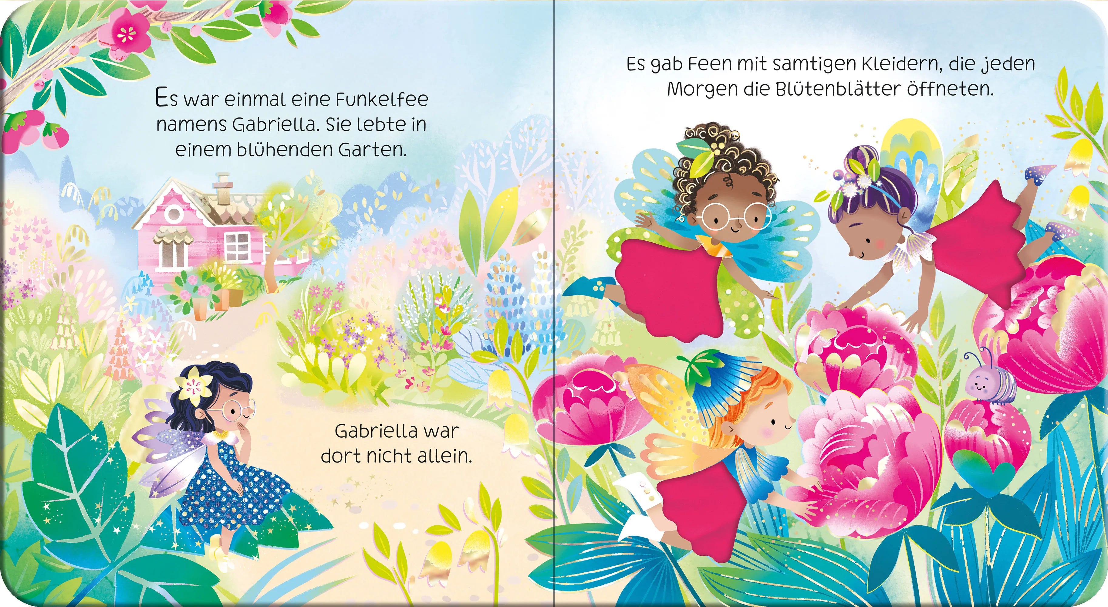 Detailansicht: Mein glitzerndes Fühlbuch: Die kleine Funkelfee (Hardcover)