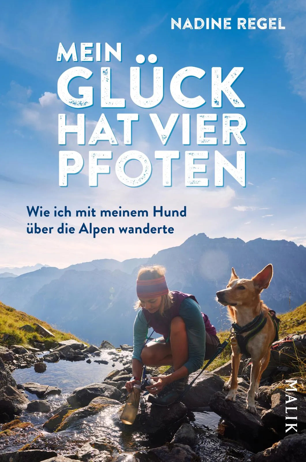 Buchcover von 'Mein Glück hat vier Pfoten' - Paperback von Nadine Regel