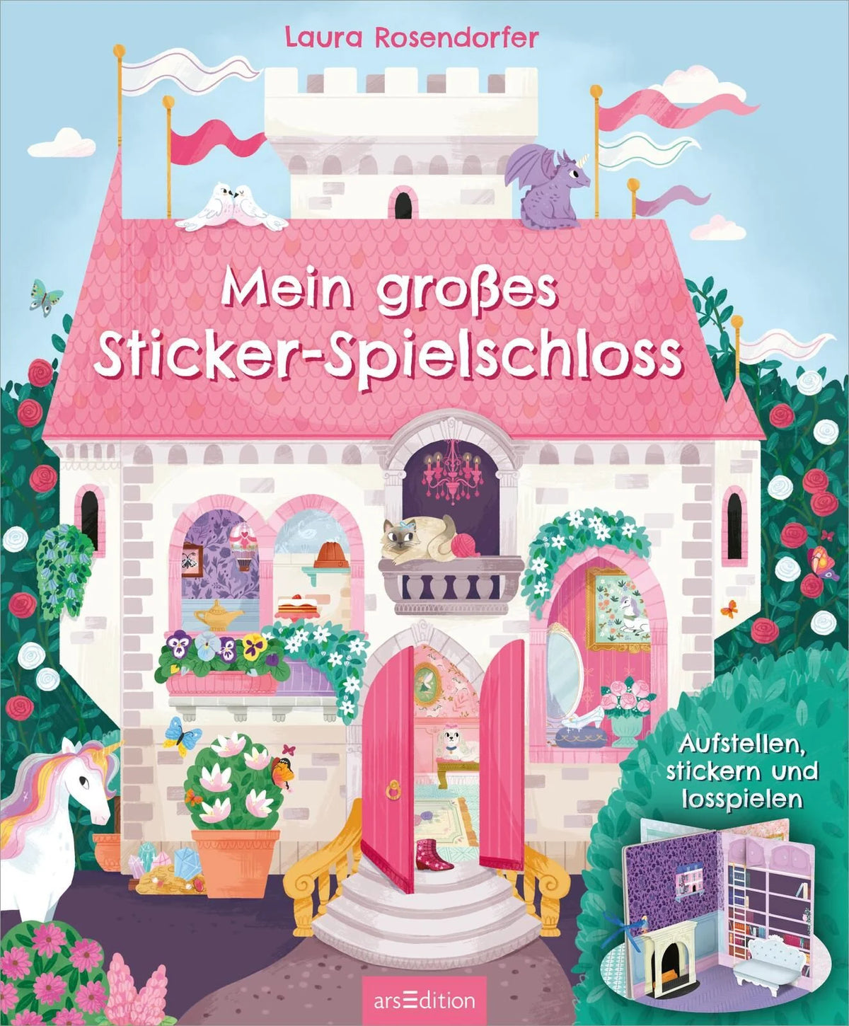 Mein großes Sticker-Spielschloss – Ansicht