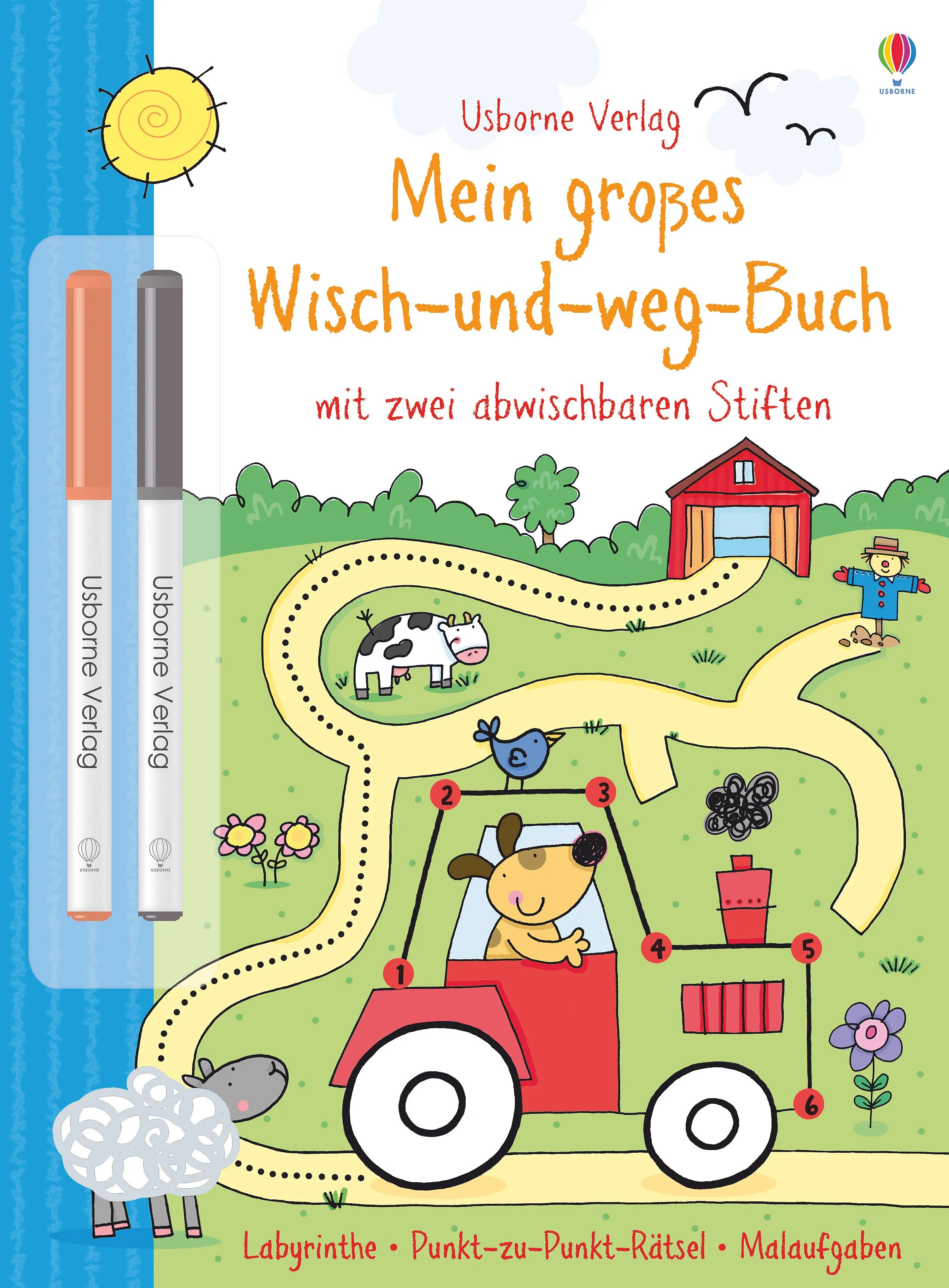 Buchcover von 'Mein großes Wisch-und-weg-Buch' - Taschenbuch von Sam Taplin