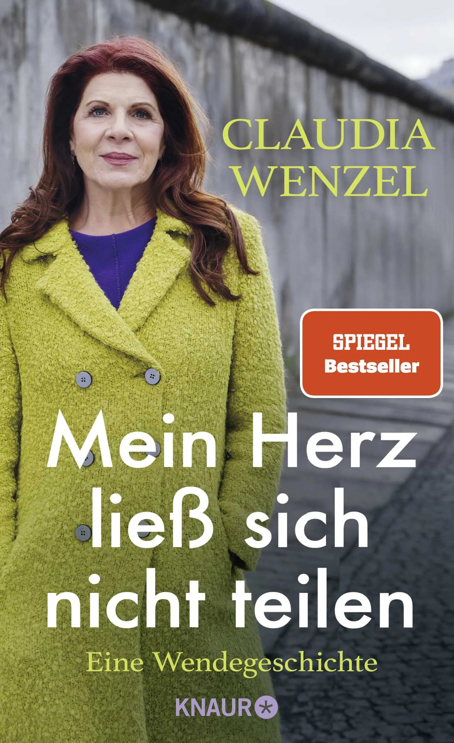 Buchcover von 'Mein Herz ließ sich nicht teilen' - Gebundene Ausgabe von Claudia Wenzel