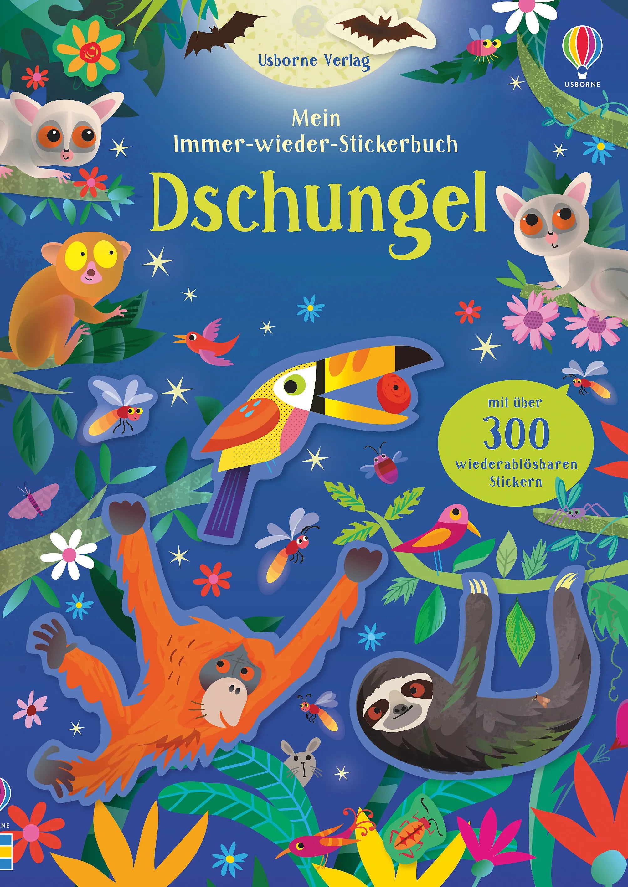 Buchcover von 'Mein Immer-wieder-Stickerbuch: Dschungel' - Taschenbuch von Kirsteen Robson